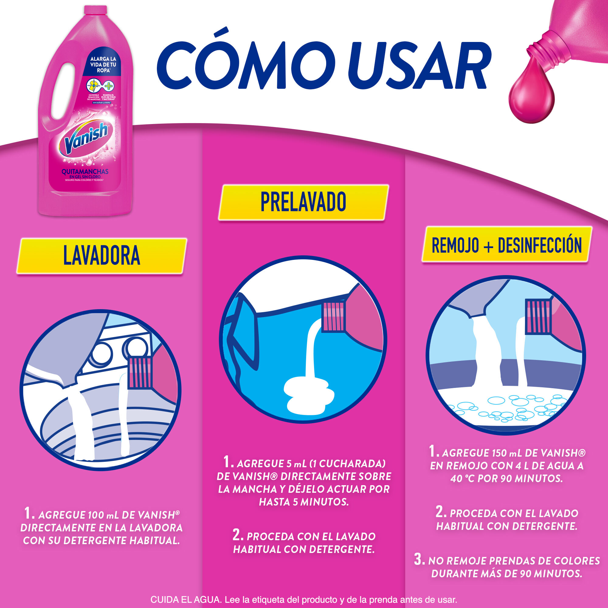 Quitamanchas Liq Color Vanish 650 Ml