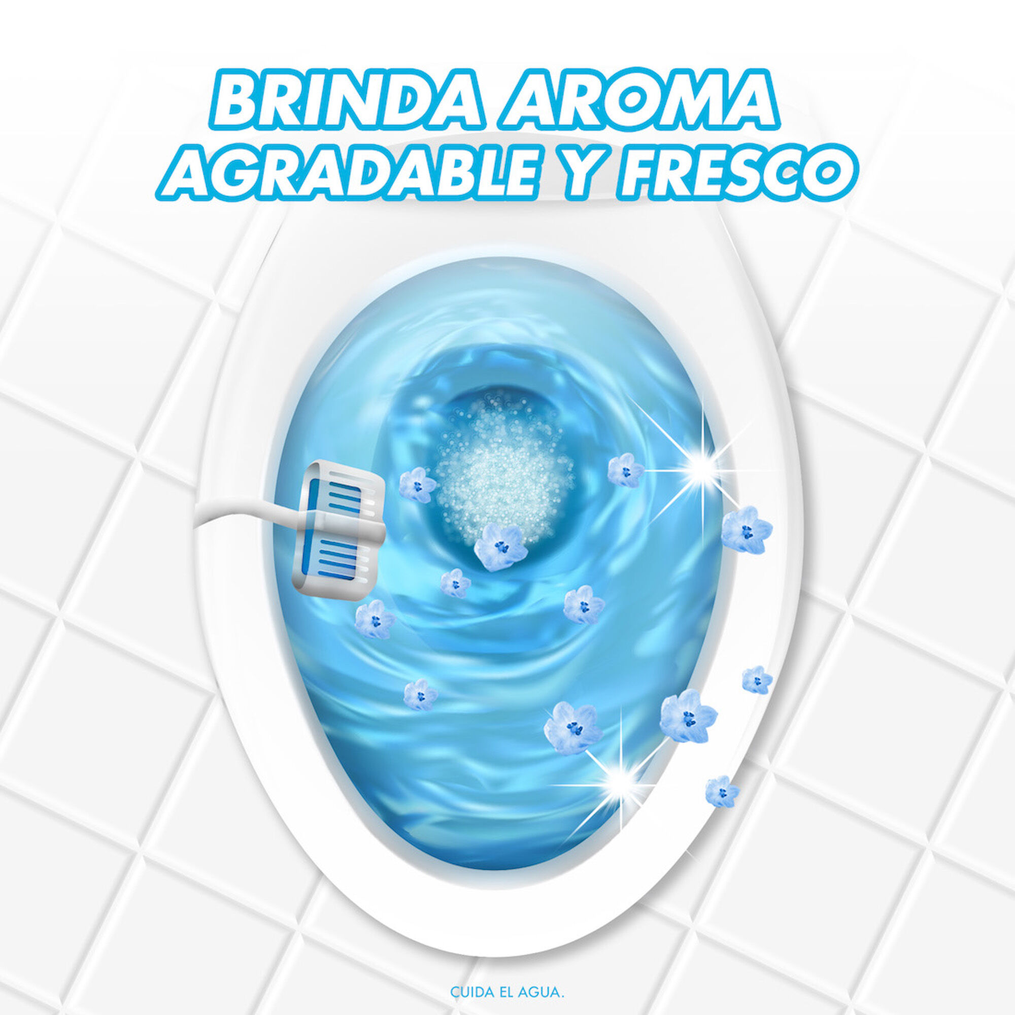 Pastilla Sanitaria Fresc Activa Azul Harpic 35.0 Gr