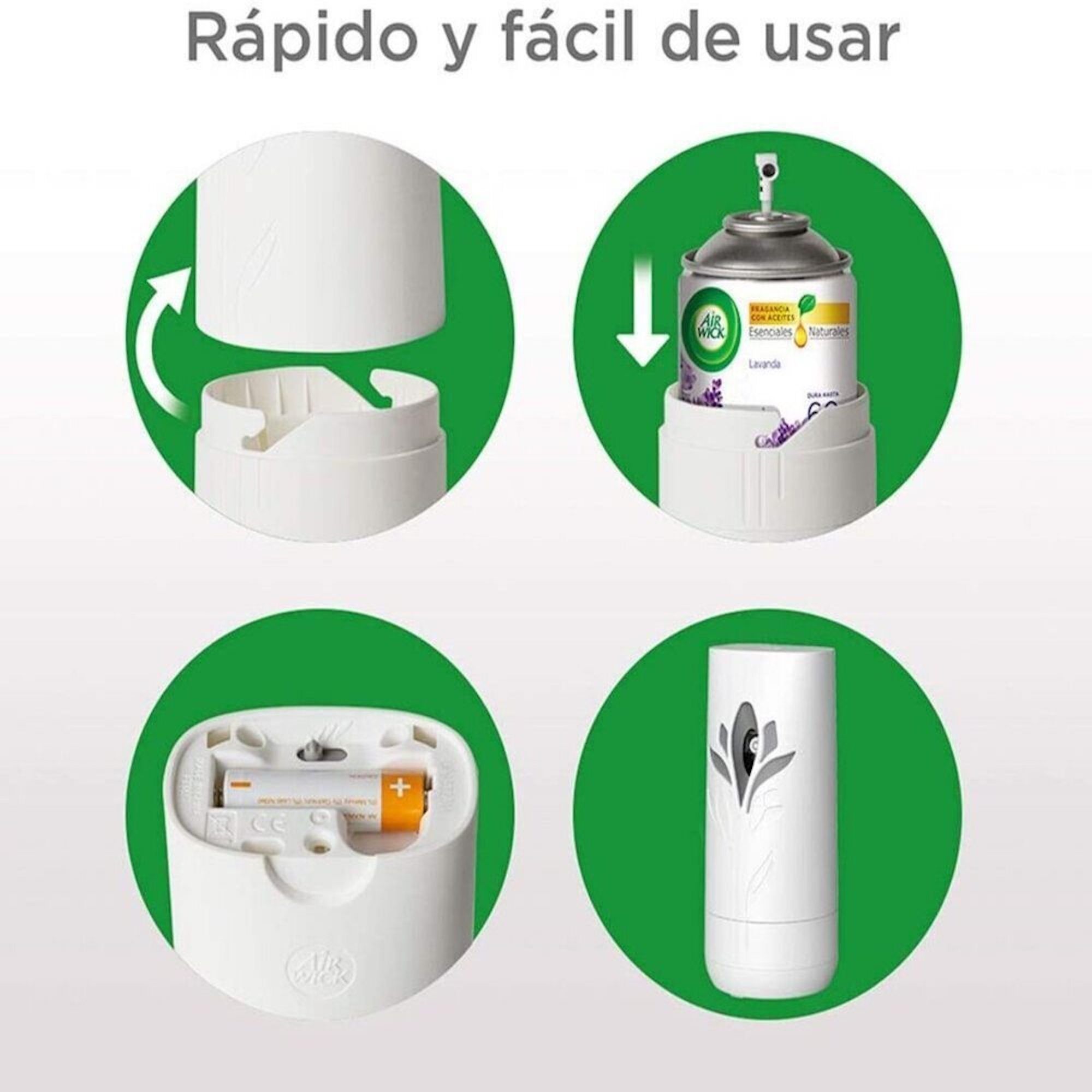 Aromatizante Automatico Repuesto Manzana Canela Air Wick