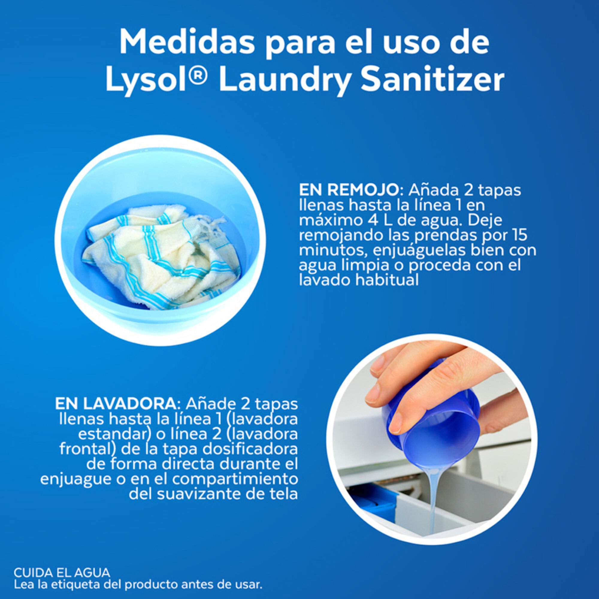 Desinfectante Liquido Para Ropa Lysol 1.0 Pza