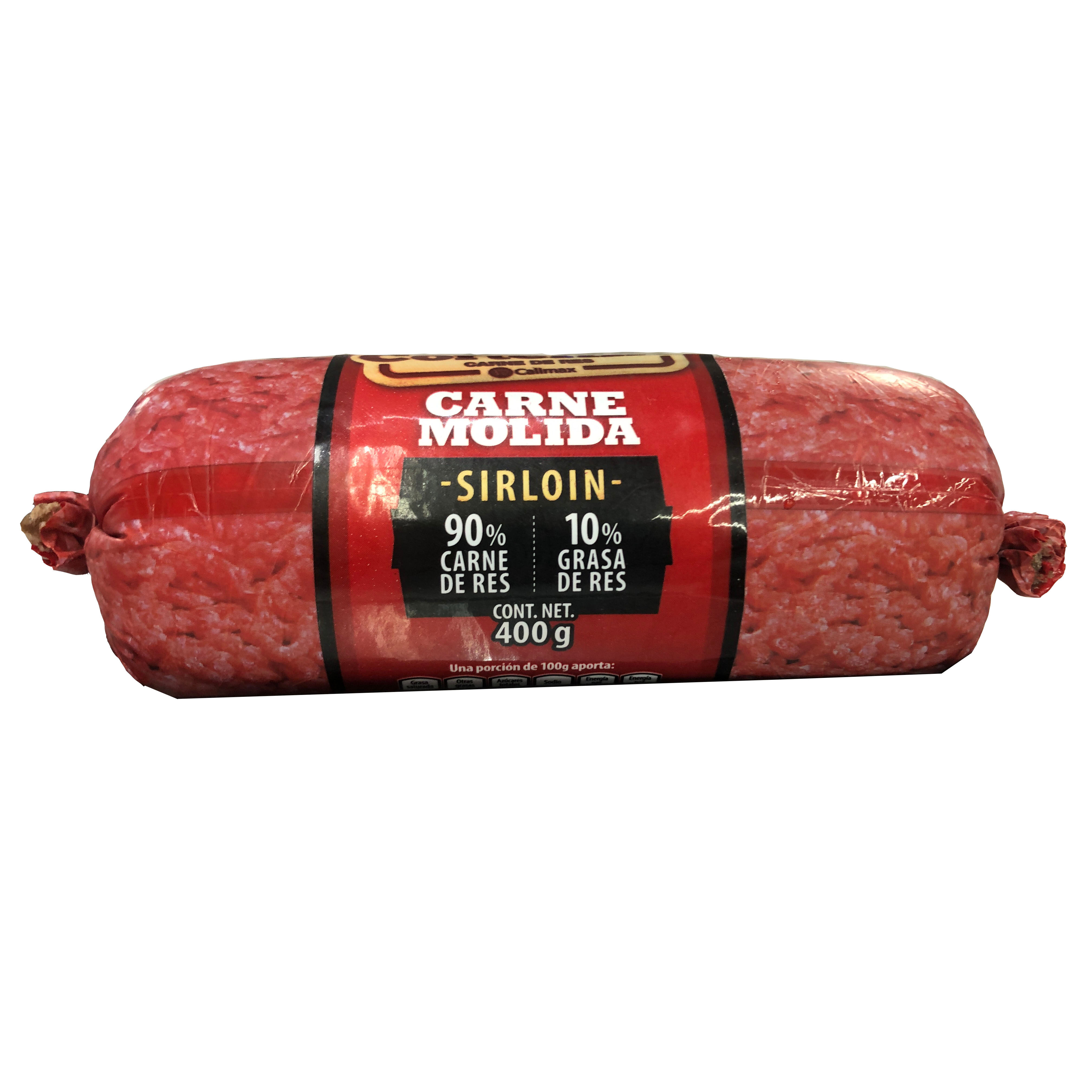 Molida Sirloin 400.0 Gr De Res Max Grill 400.0 Gr