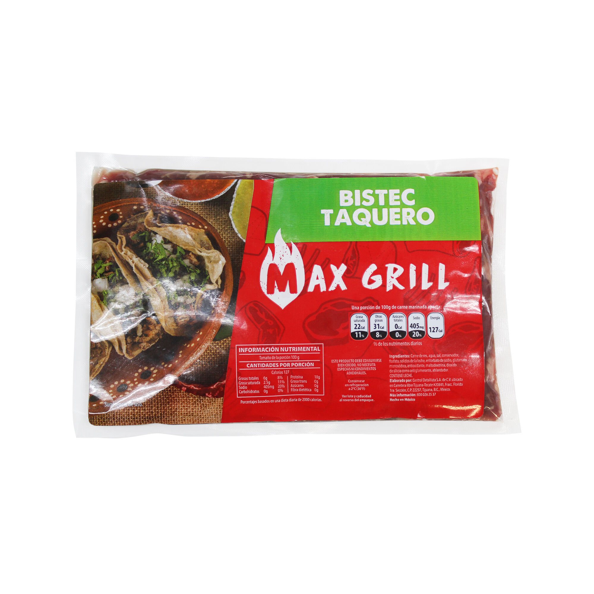 Bistec Taquero Max Grill 550.0 Gr