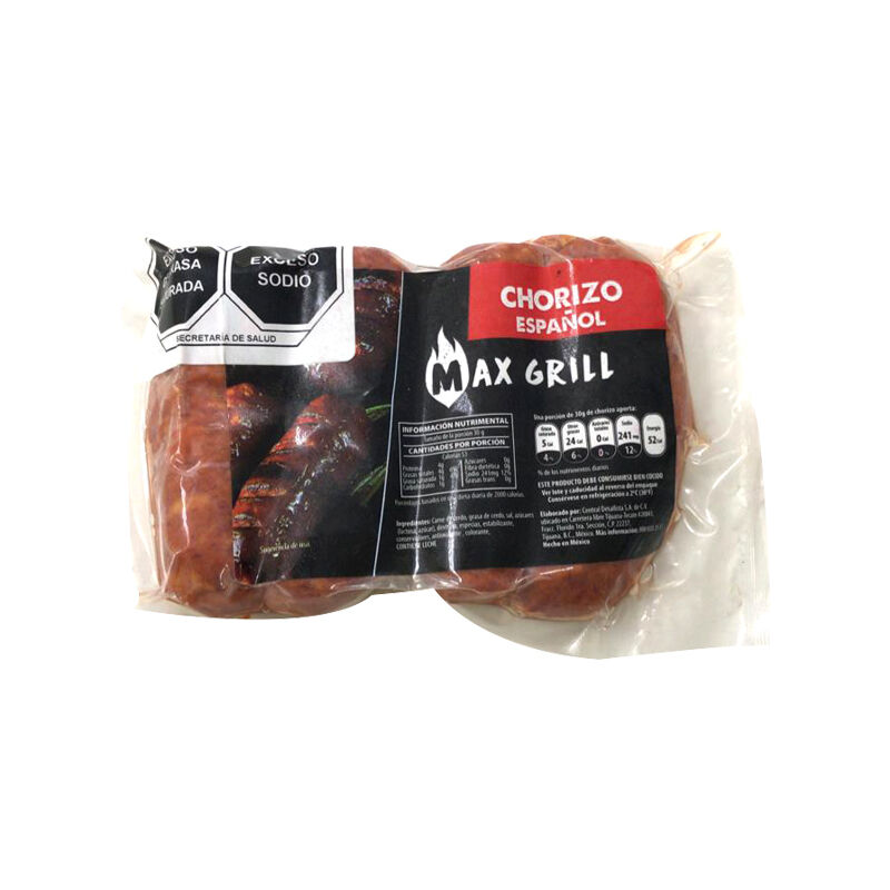 Chorizo Espanol Max Grill 550.0 Gr