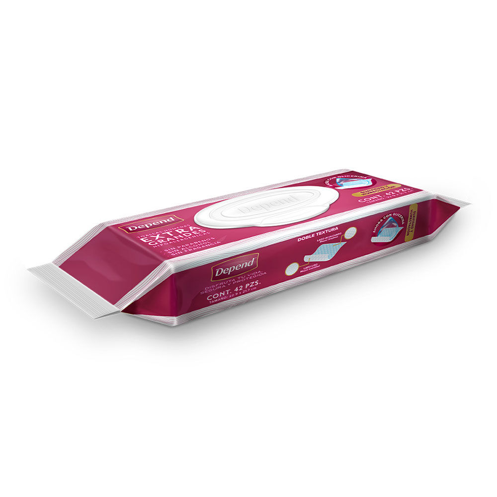 Toallas Humedas Depend 42.0 Toalla