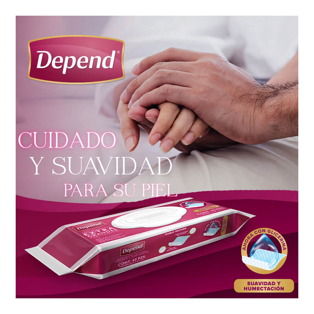 Toallas Humedas Depend 42.0 Toalla