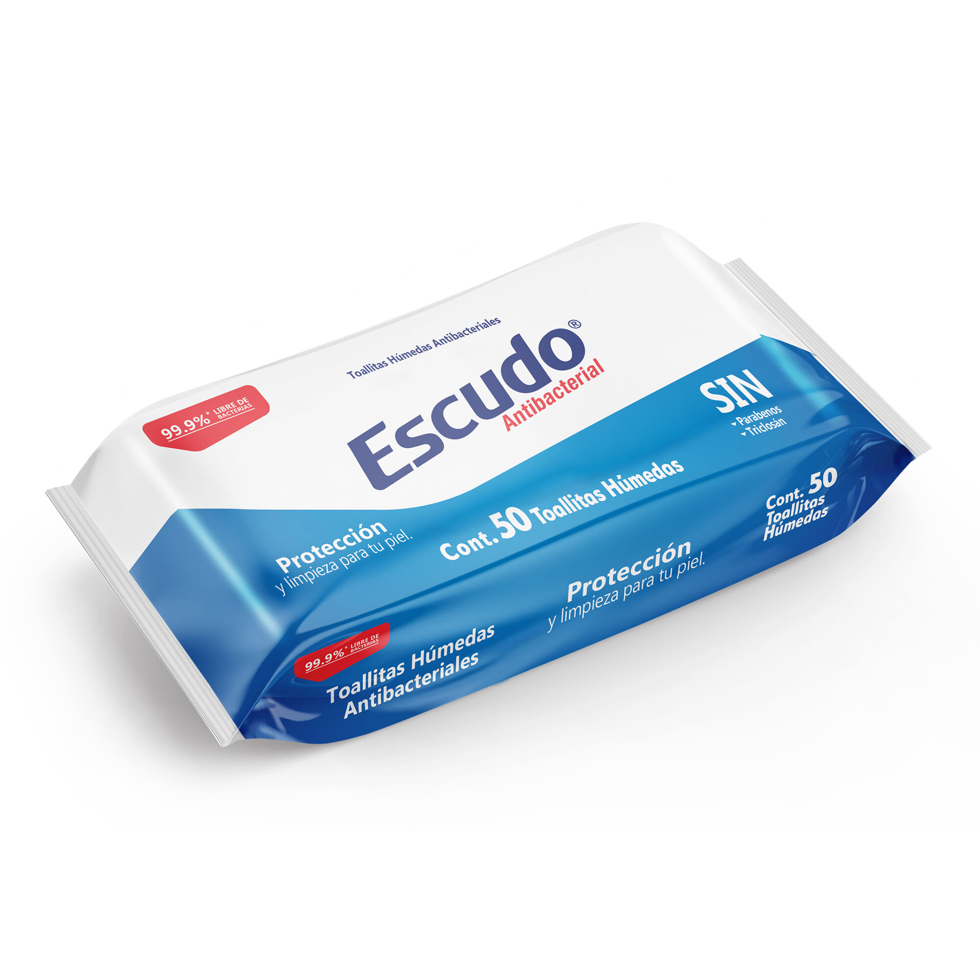 Wipes Escudo 50s Escudo 50.0 Pza