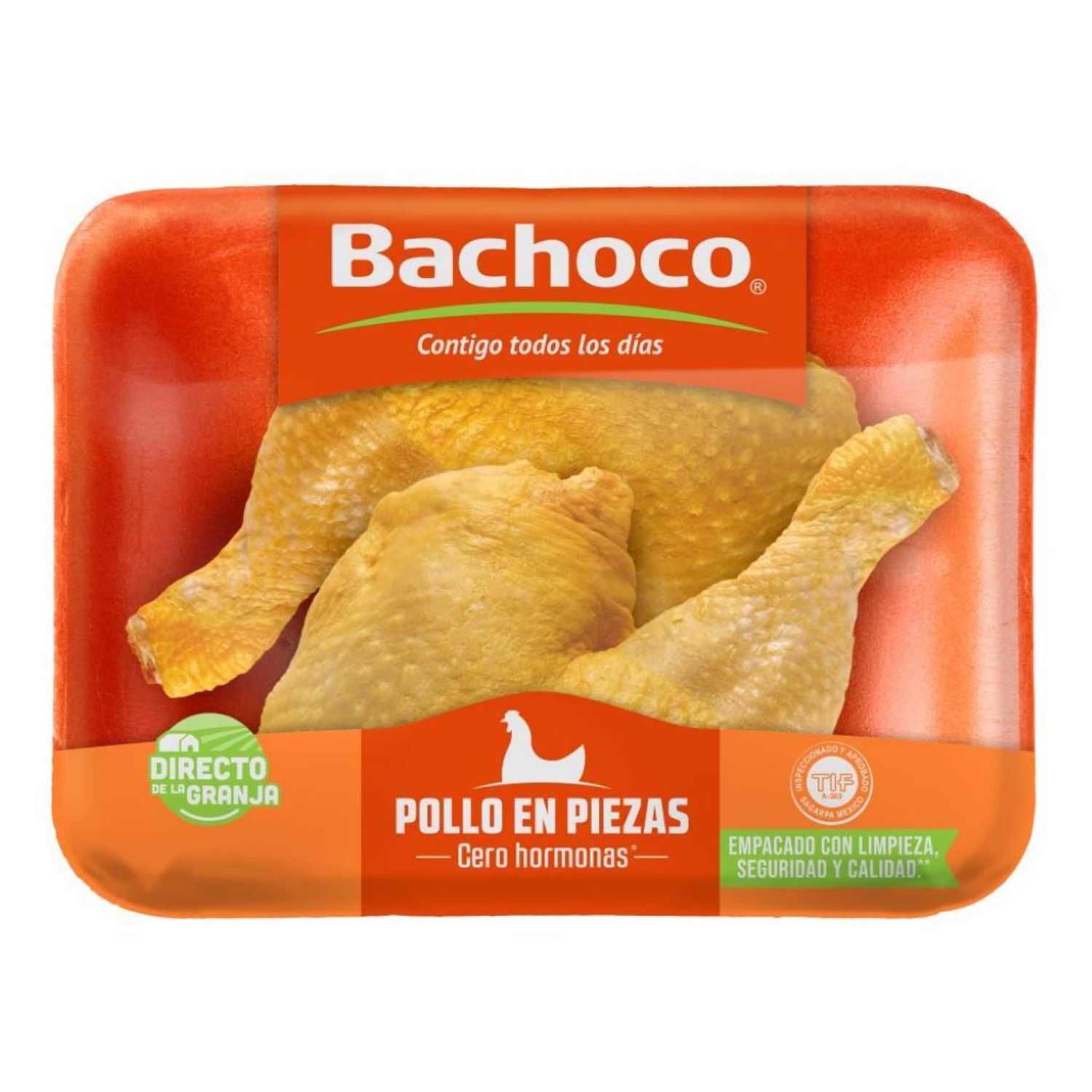 Pierna Entera De Pollo Bachoco 1.0 Kg
