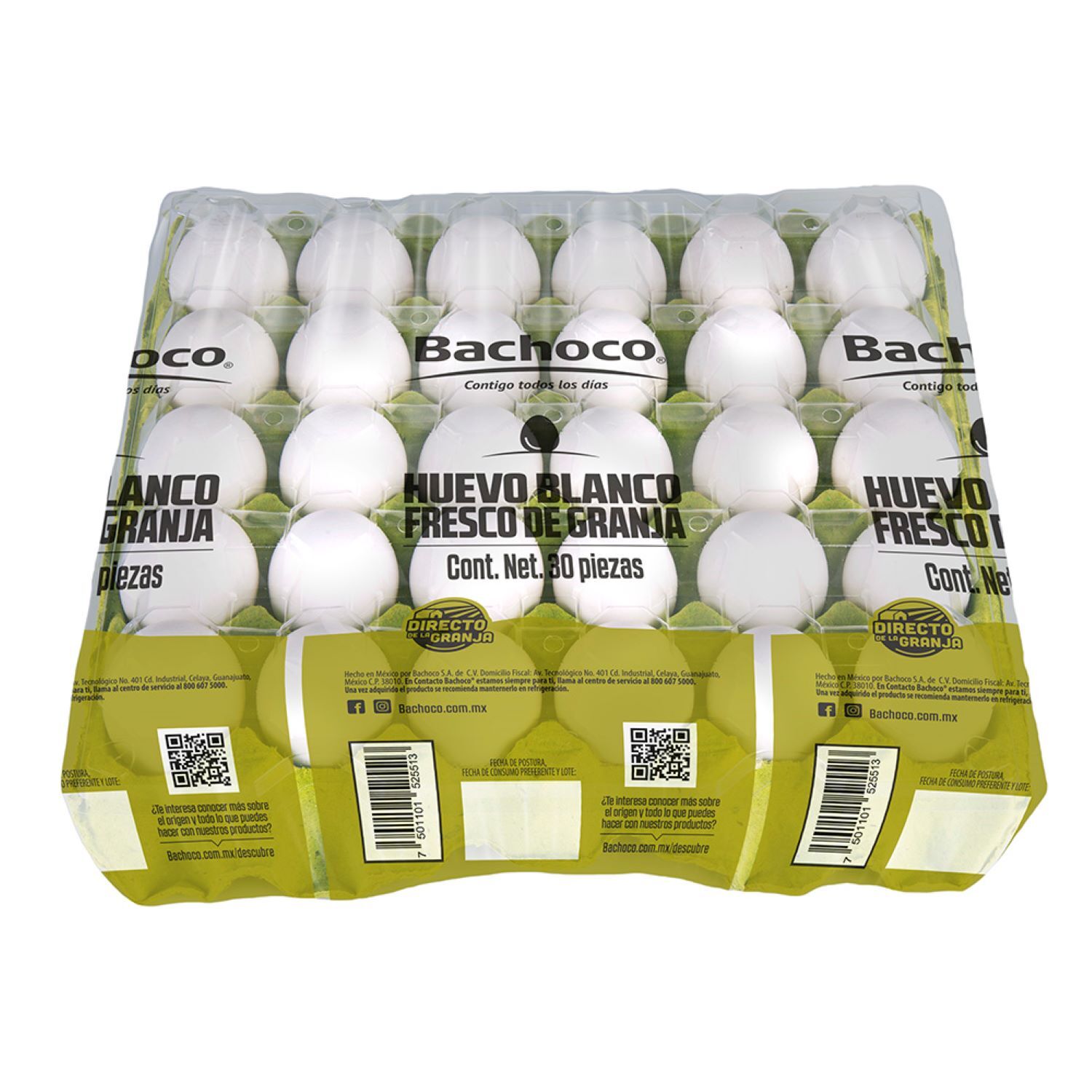 Huevo Blanco Cartera Bachoco 30 0 Pza