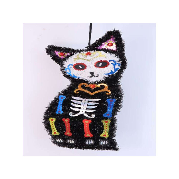 Gato Oropel Hallowen Hunson 1 0 Pza