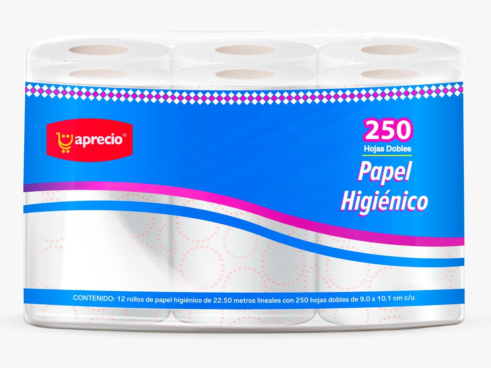 Papel Higienico Aprecio 12.0 Rollo