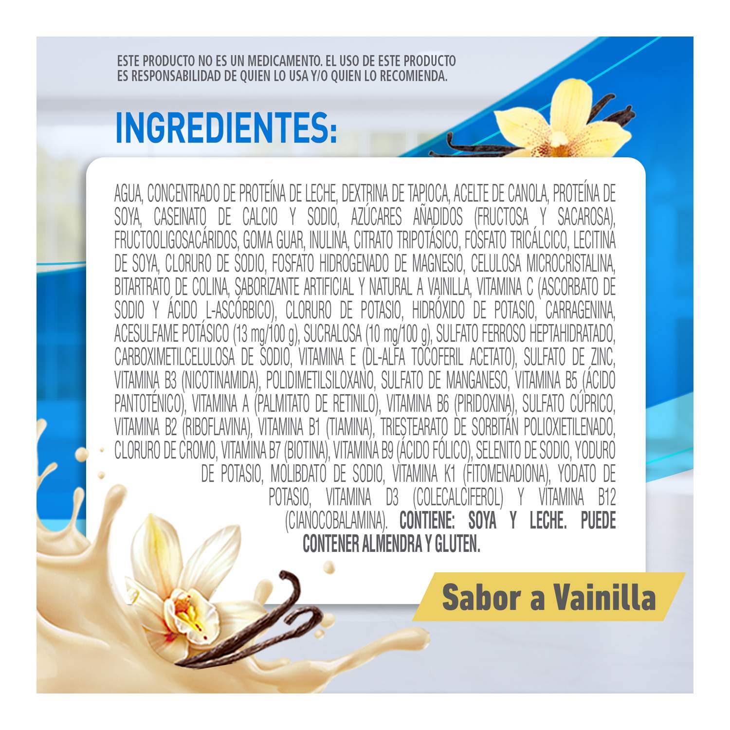 Supl Alimenticio Less Sugar Vainilla Boost 330.0 Ml