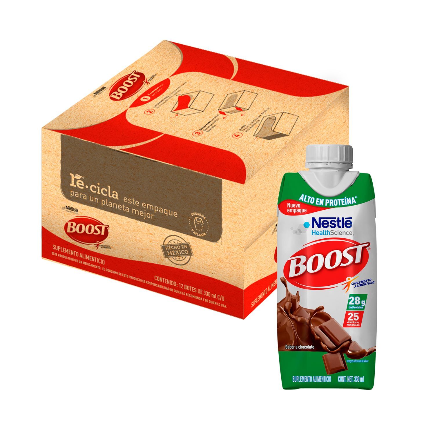 Boost High Protein Chocolate Boost 330.0 Ml