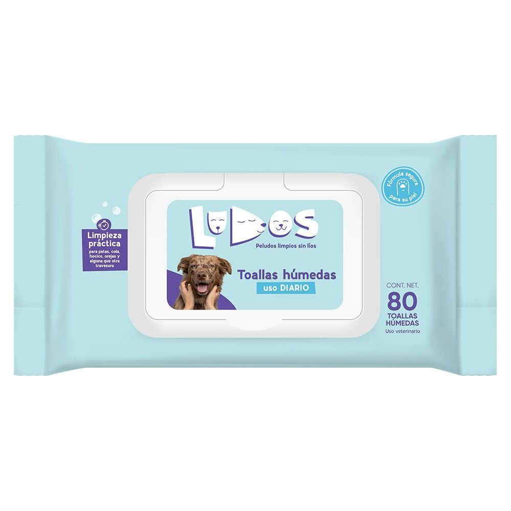 Toallitas Uso Diario Ludos 80.0 Pza