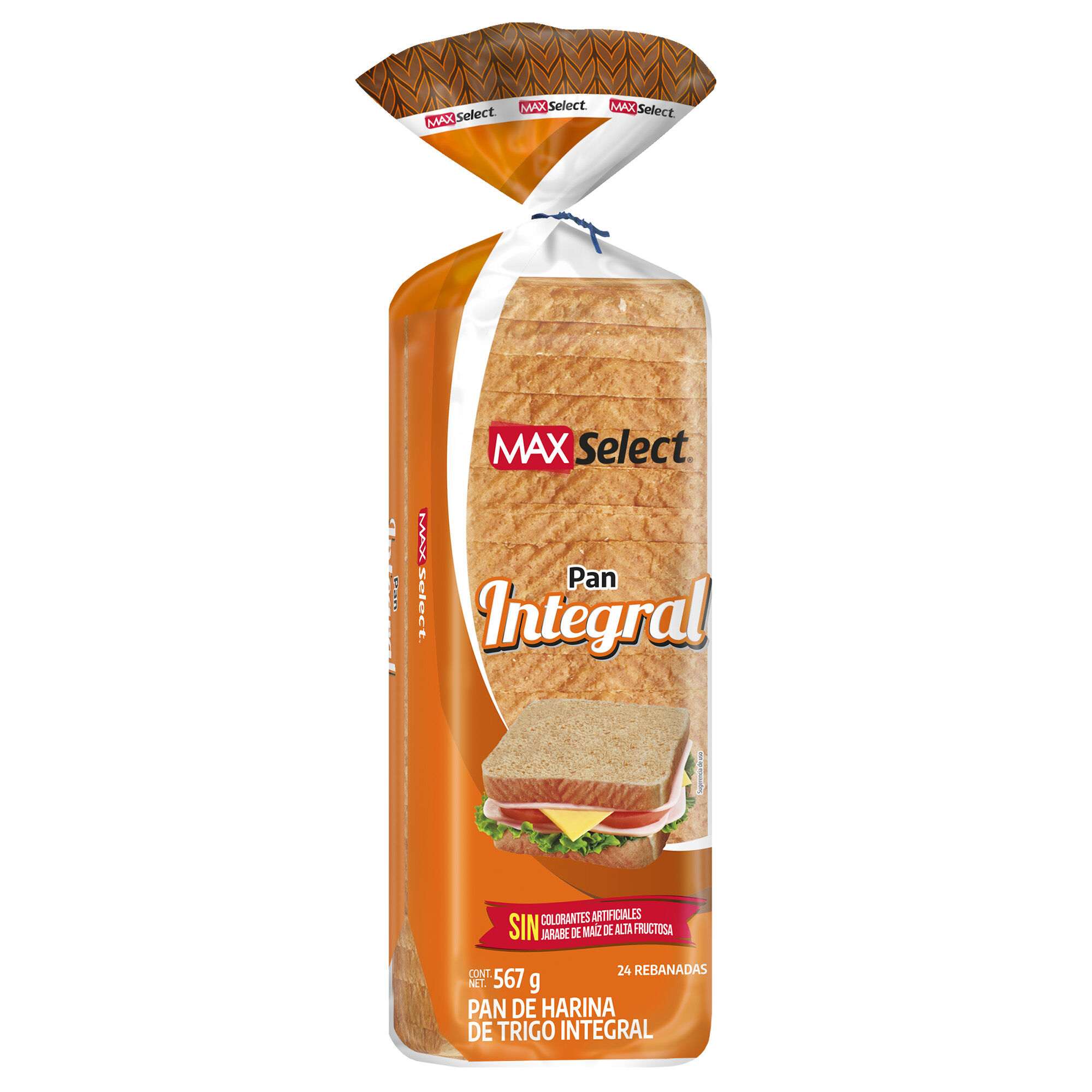Pan De Barra Integral Max Select 567.0 Gr