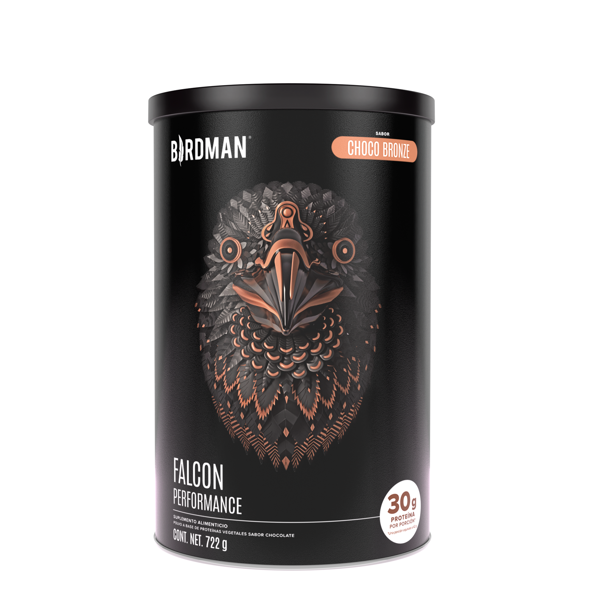 Proteina Vegetal Choco Bronce Birdman 722.0 Gr