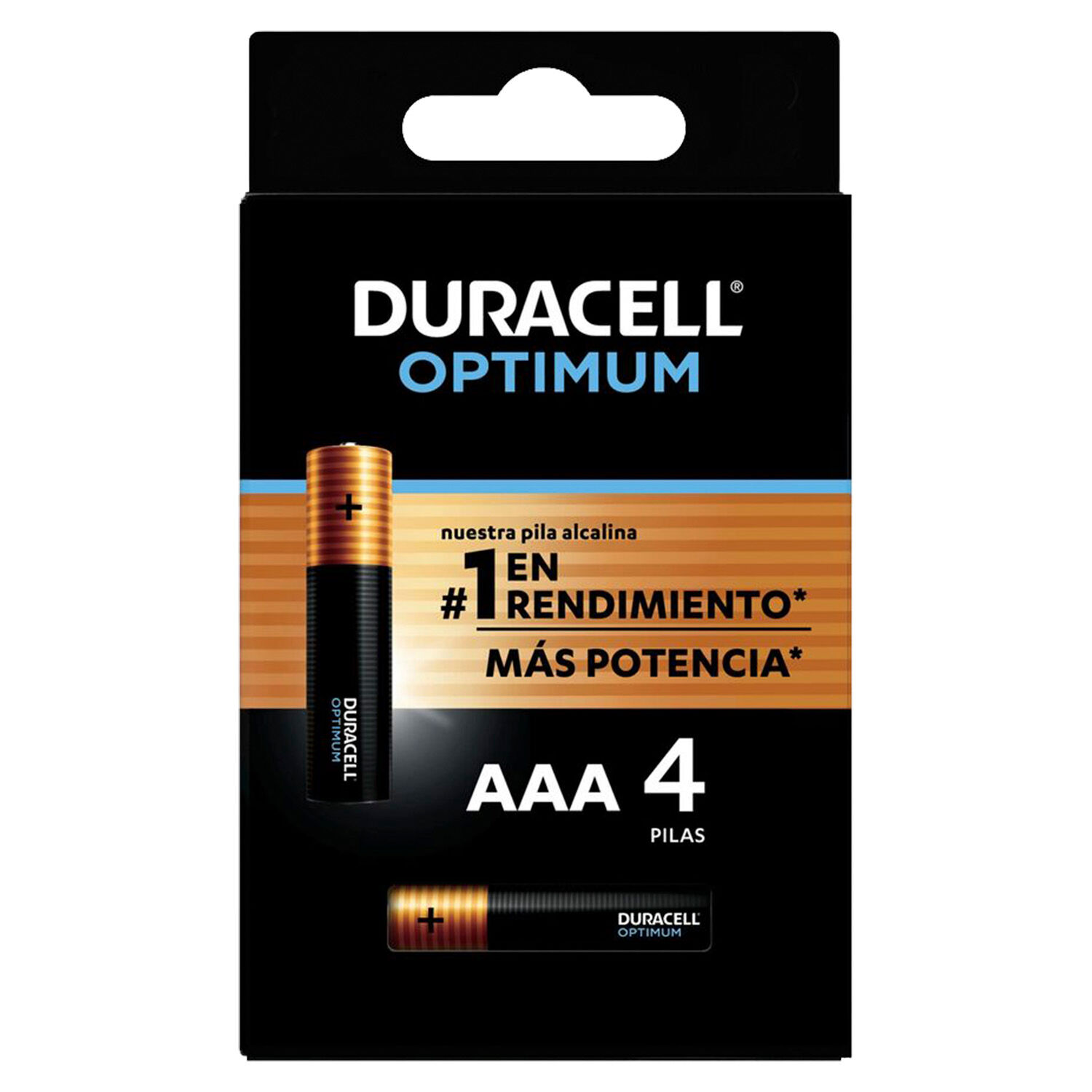Pilas Optimum Aaa Duracell 4.0 Pza