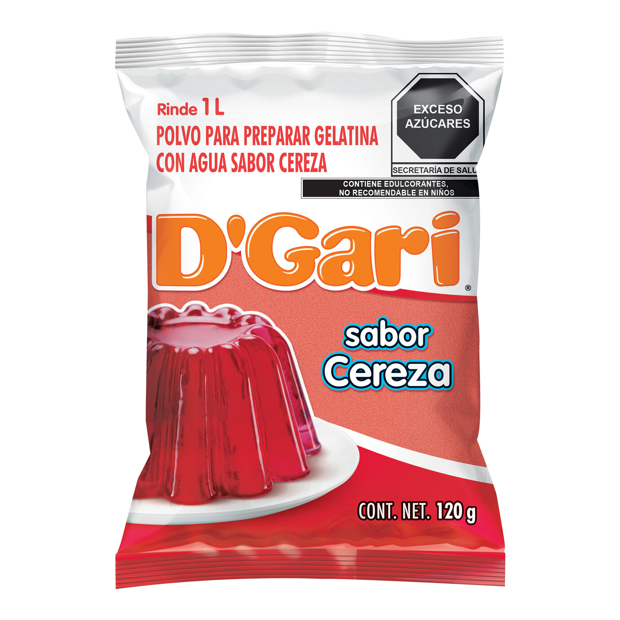 Gelatina Cereza Dgari 120.0 Gr