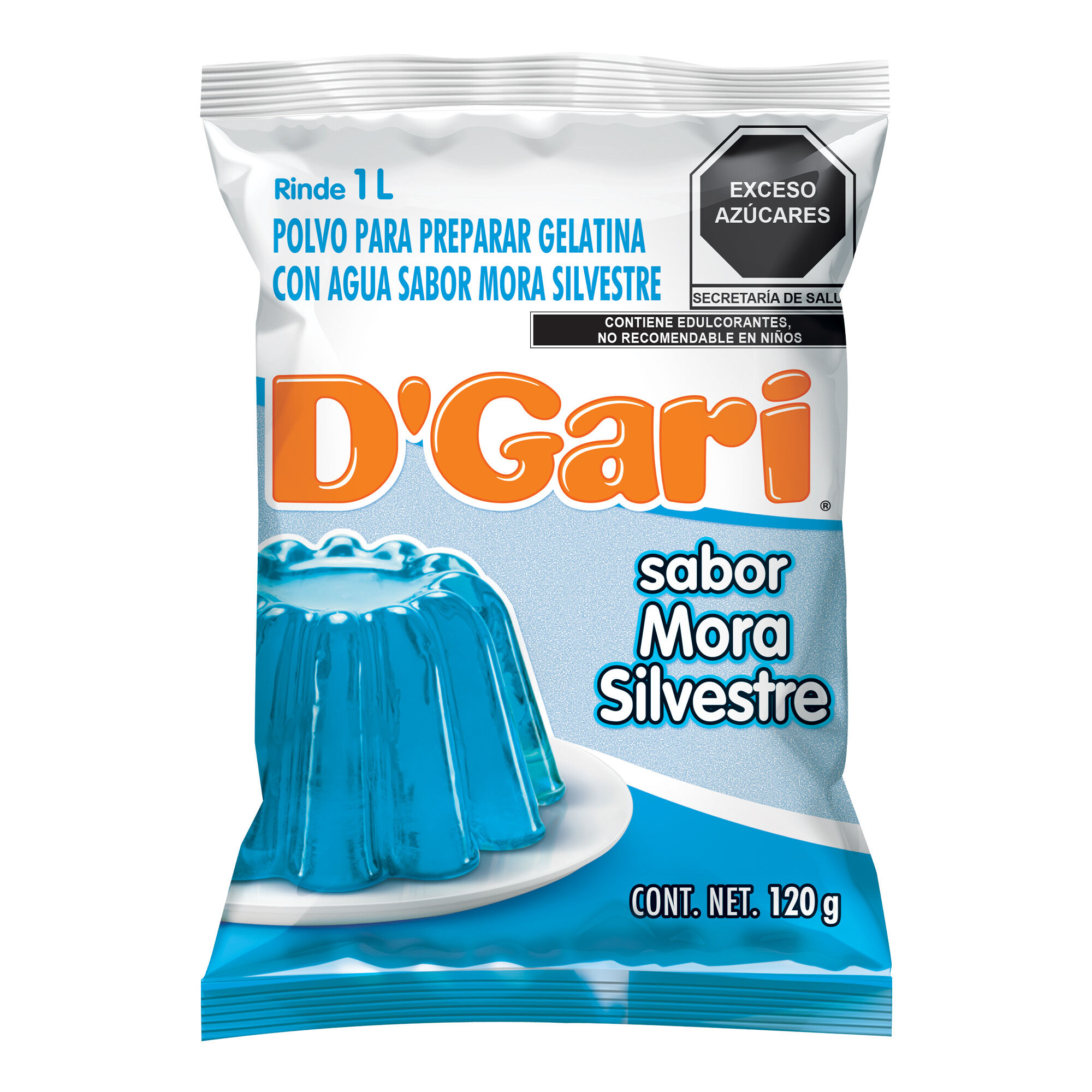 Gelatina Mora Silvestre Dgari 120.0 Gr