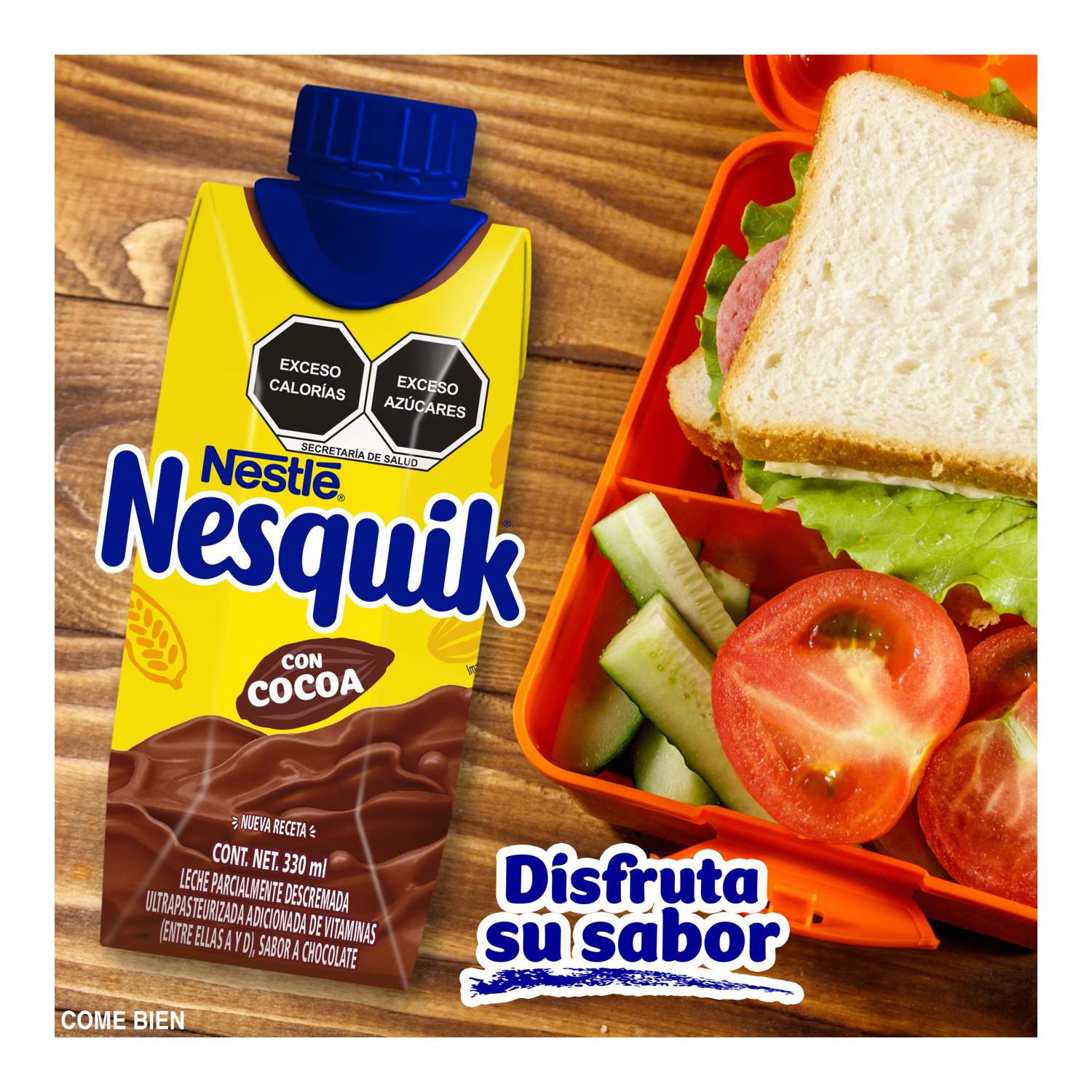 Bebida Chocolate Nesquik 330.0 Ml