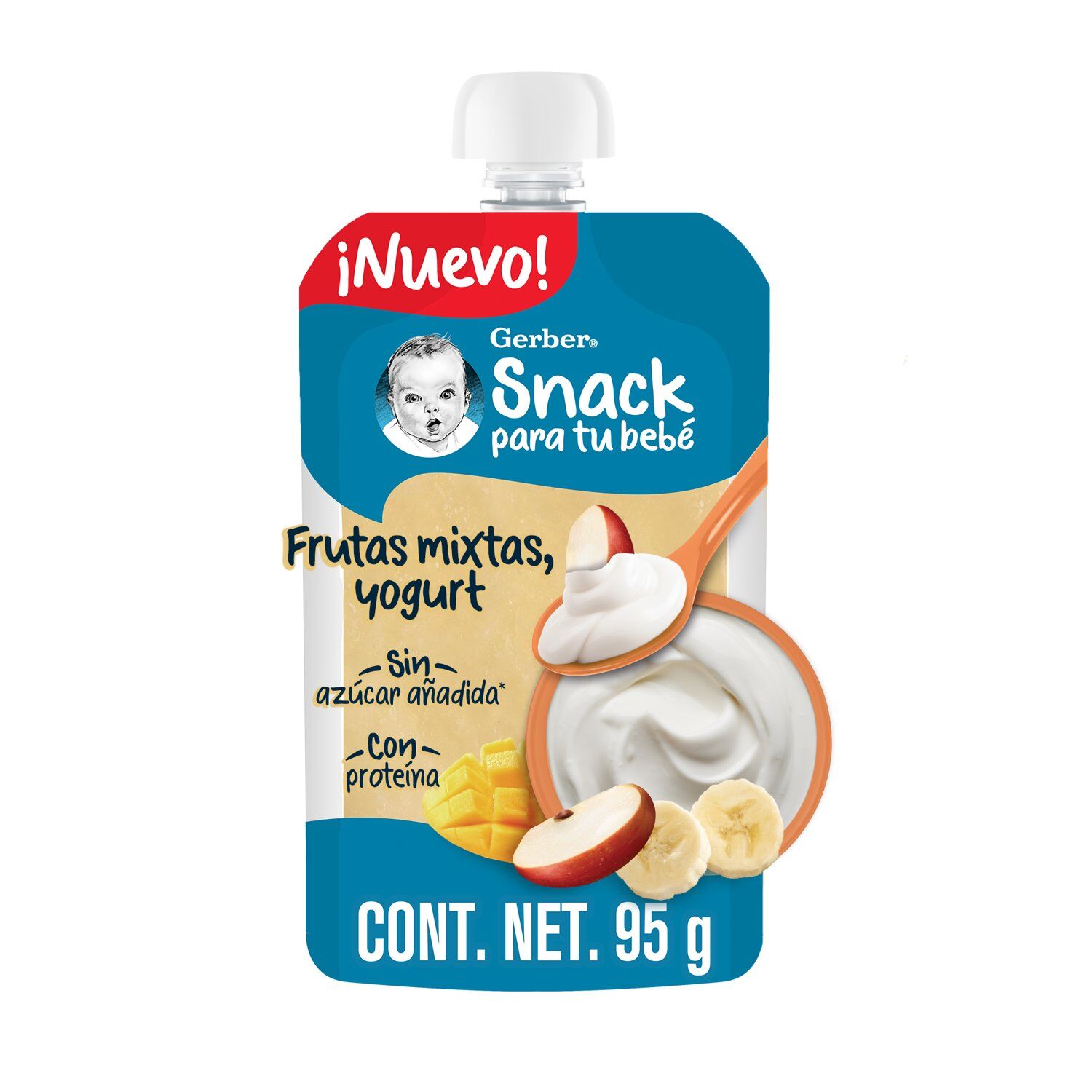 Junior Pouch Frutas Mixtas Gerber 96.0 Gr