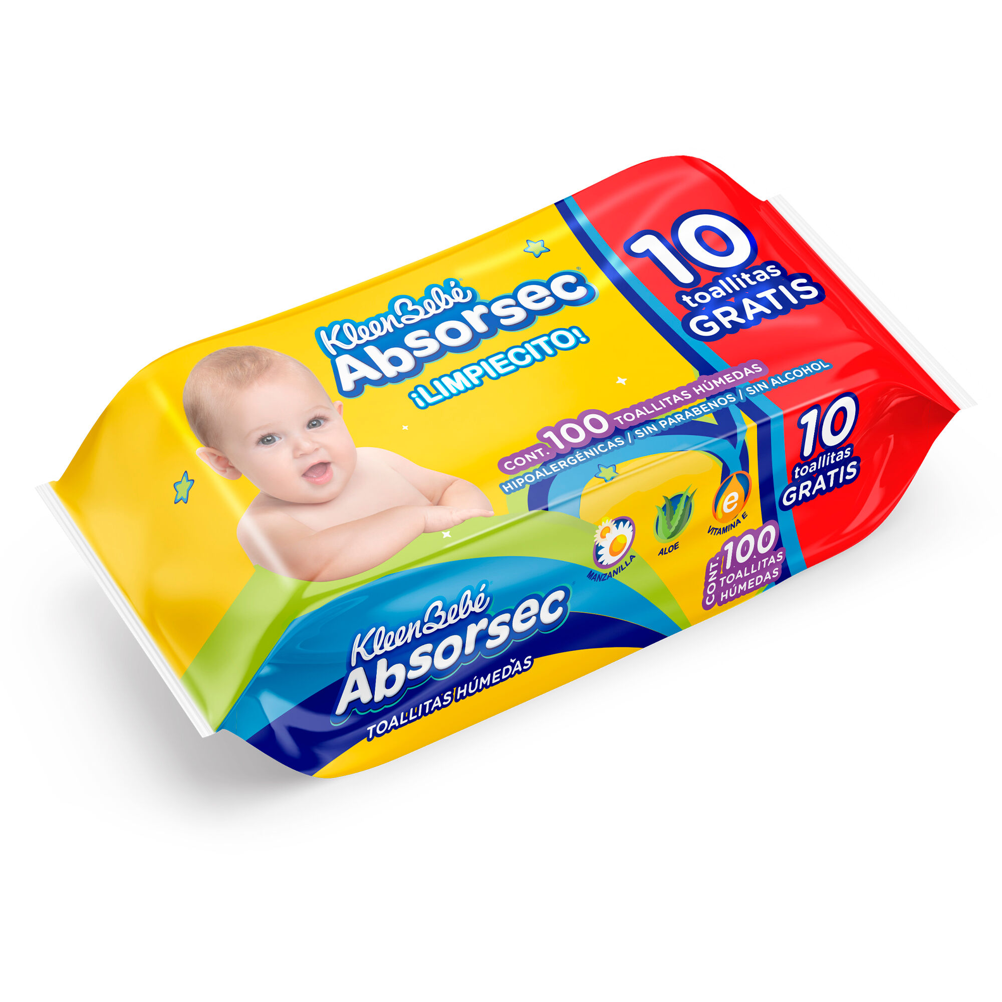 Toallitas Hum Absorsec Kleen Bebe 120 0 Pza