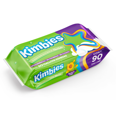 Toallitas Hum P Bebe Kimbies 90 0 Pza