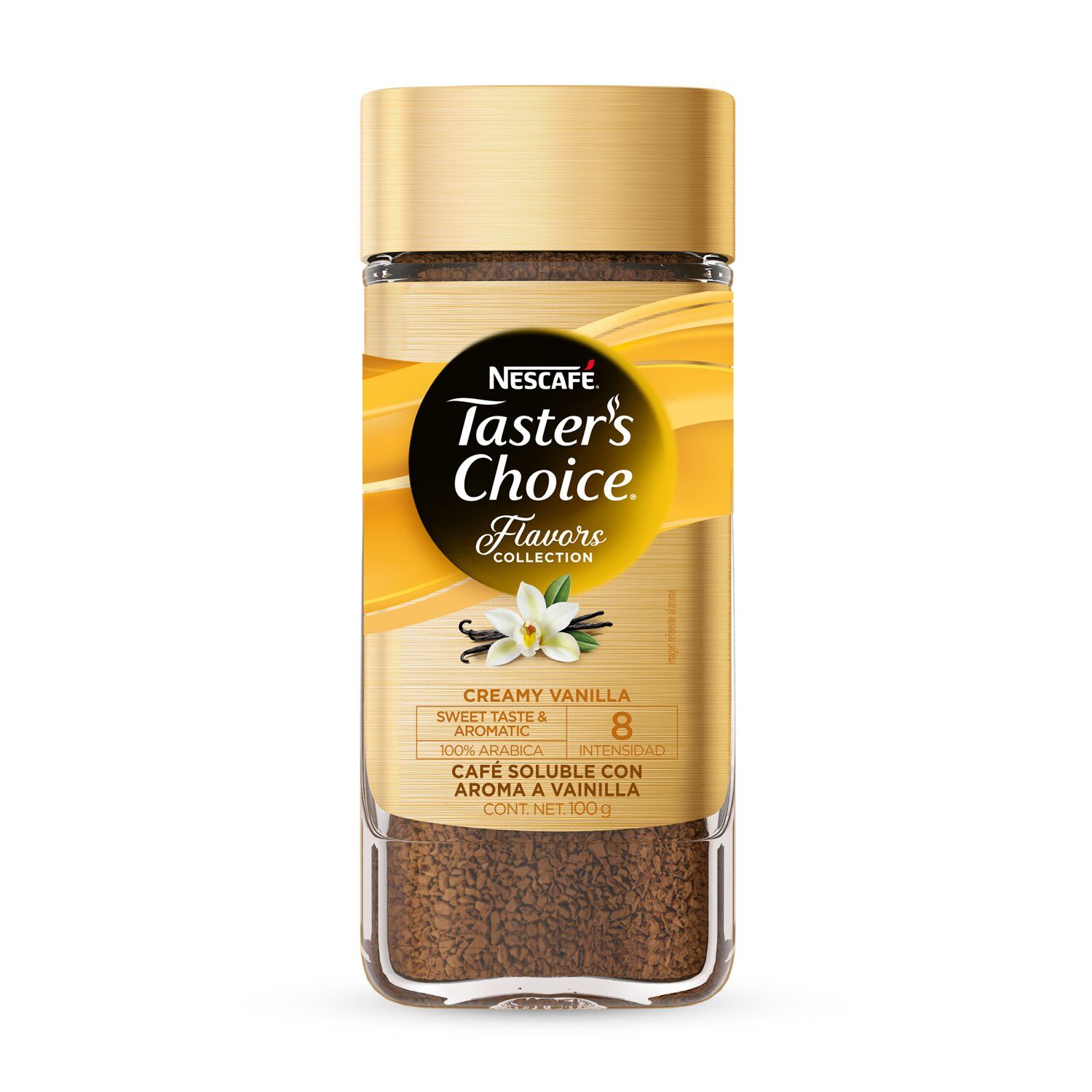 Cafe Vainilla Tasters Choice 100.0 Gr