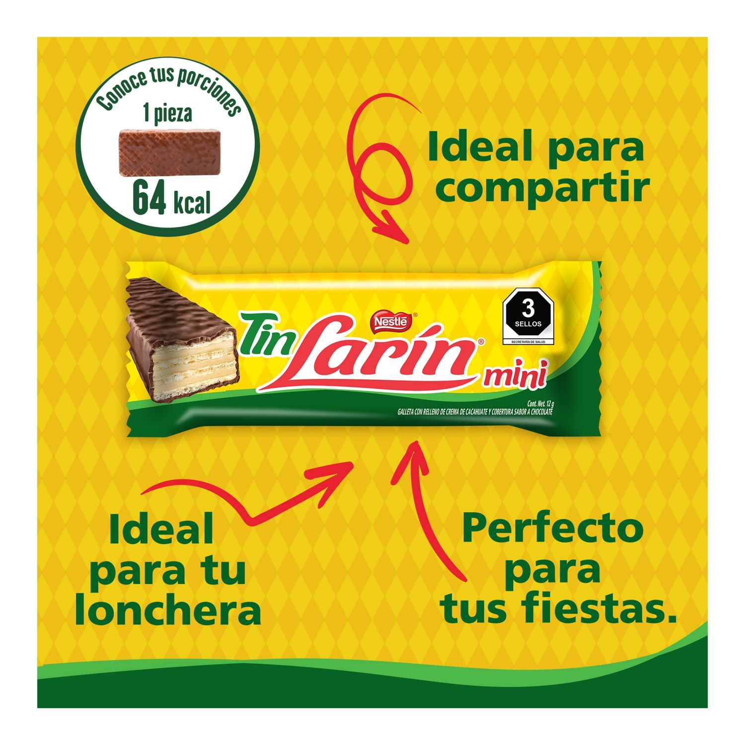 Bolsa De Chocolates Tin Larin Mini Nestle 9.0 Pza