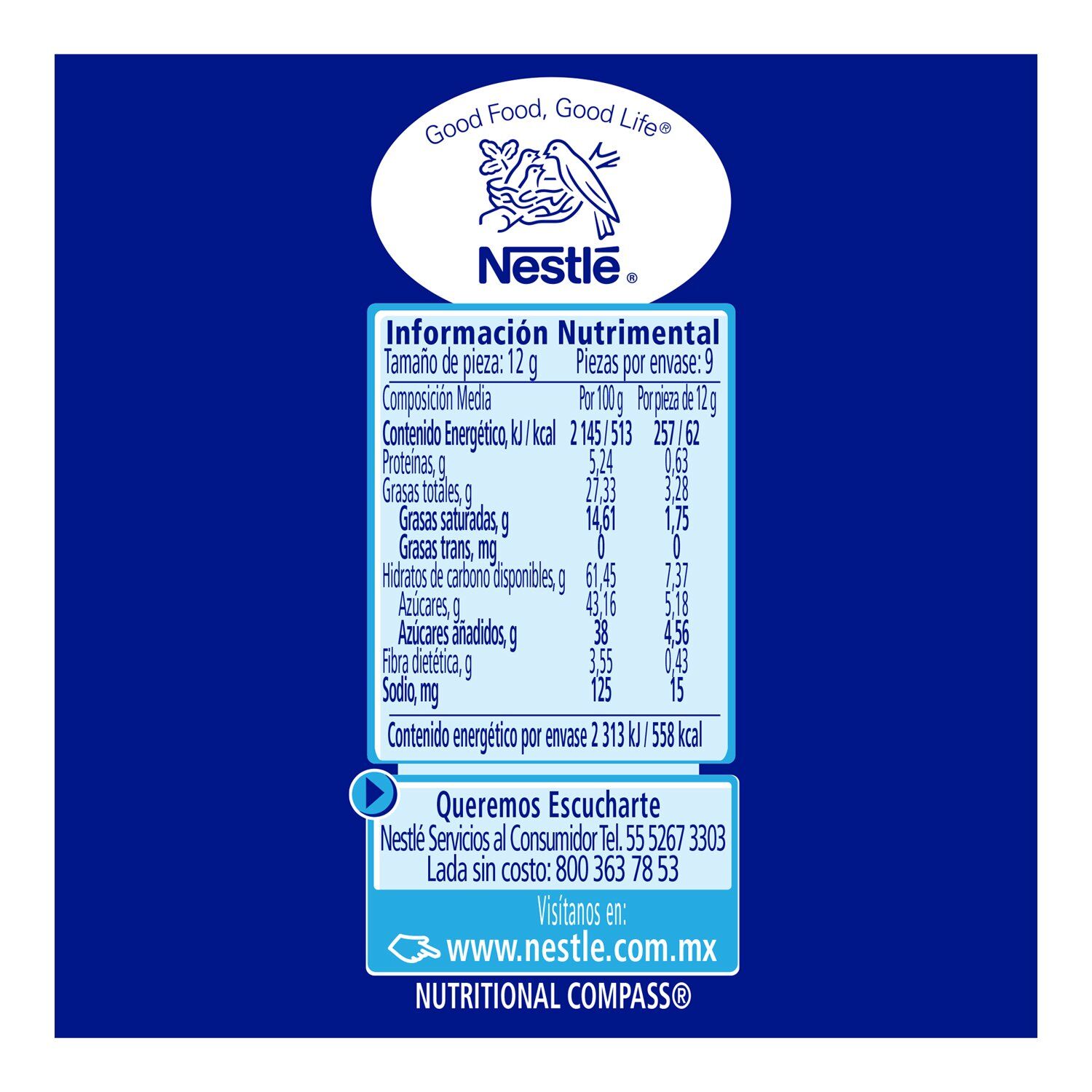 Bolsa De Chocolates Crunch Crisp Mini Nestle 9.0 Pza