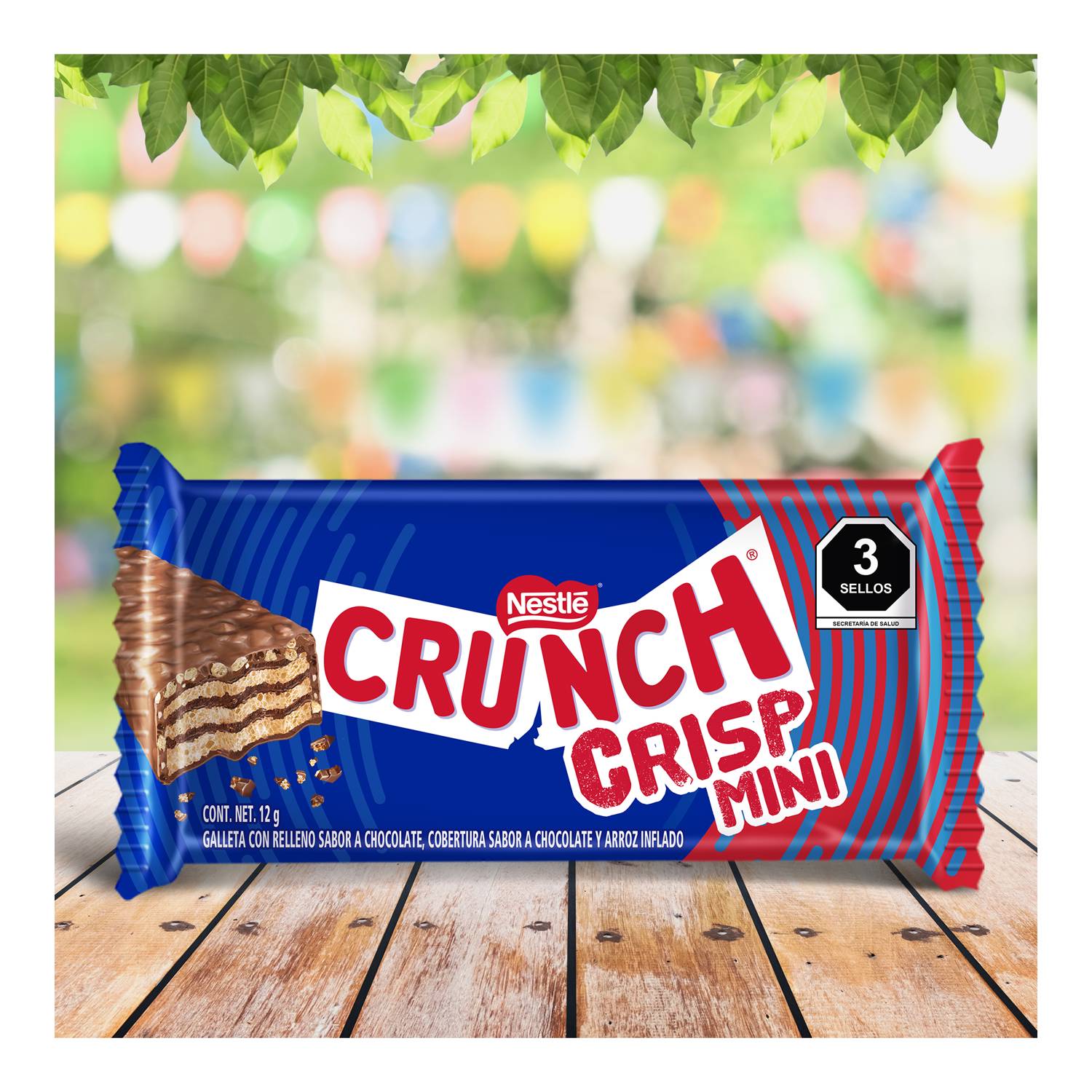 Bolsa De Chocolates Crunch Crisp Mini Nestle 9.0 Pza