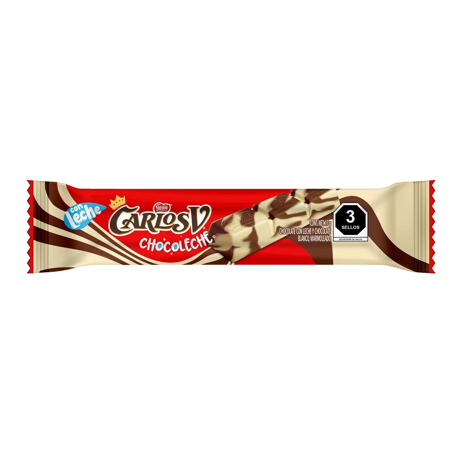 Choco Lacteo Carlos V 17.0 Gr