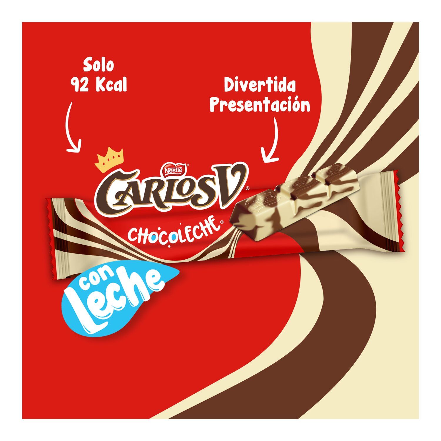 Choco Lacteo Carlos V 17.0 Gr