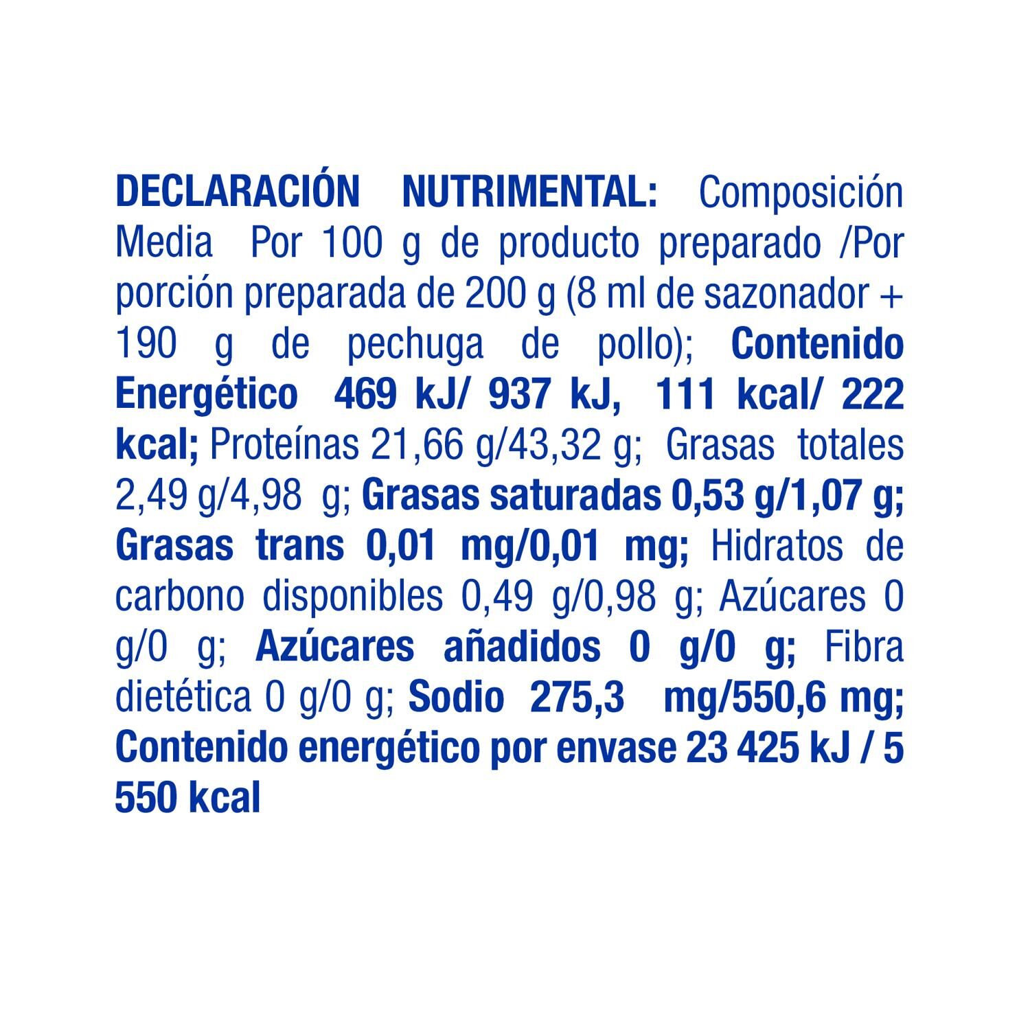 Jugo Sazonador Maggi Reducido En Sodio 200ml