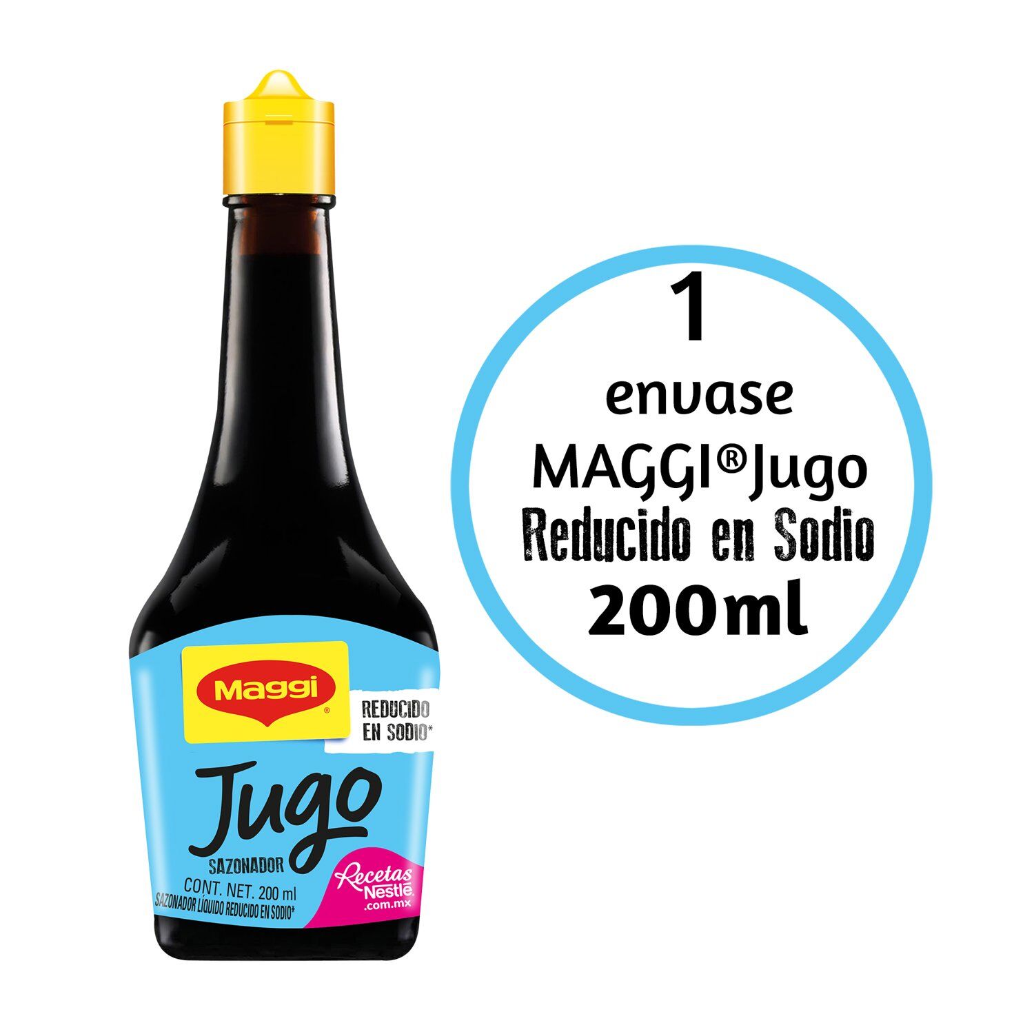Jugo Sazonador Maggi Reducido En Sodio 200ml