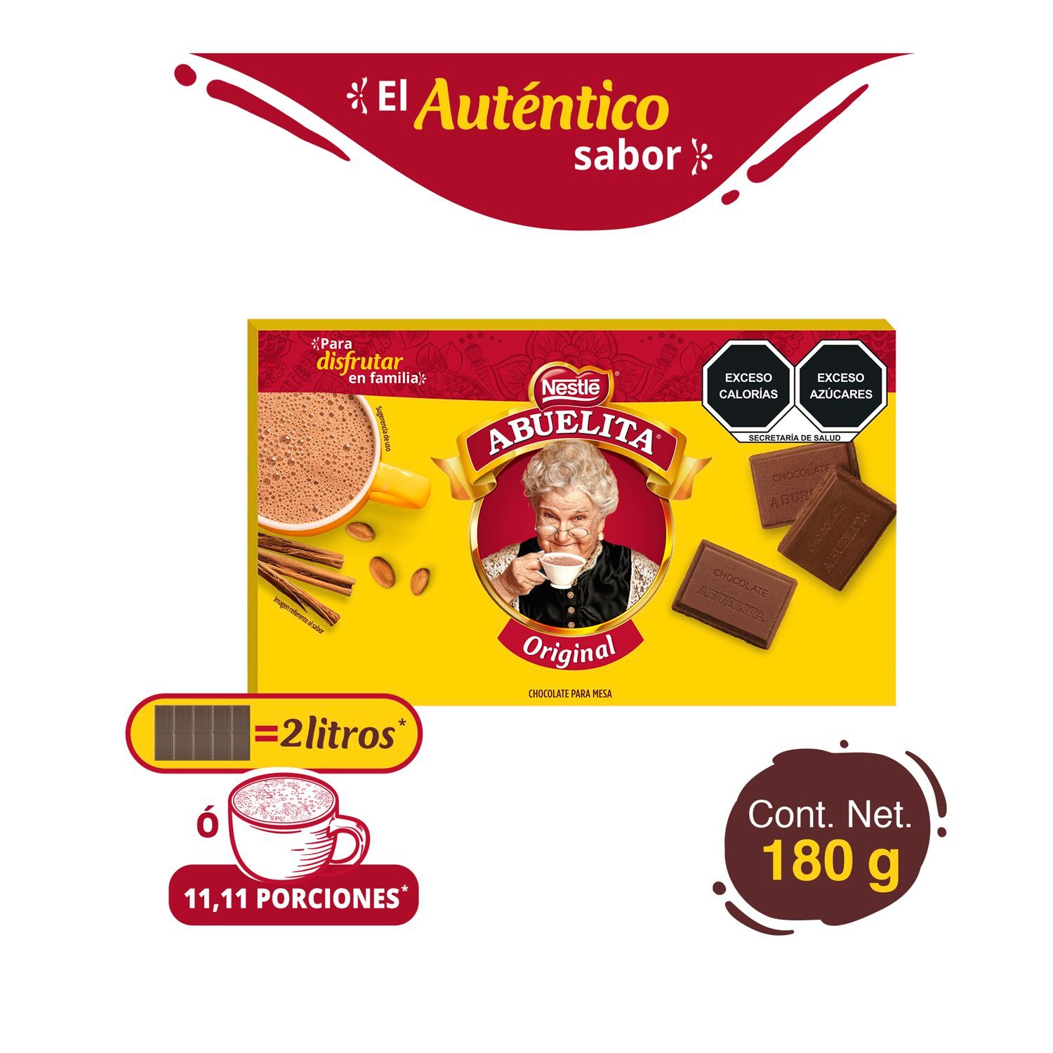 Chocolate De Mesa Abuelita 180.0 Gr