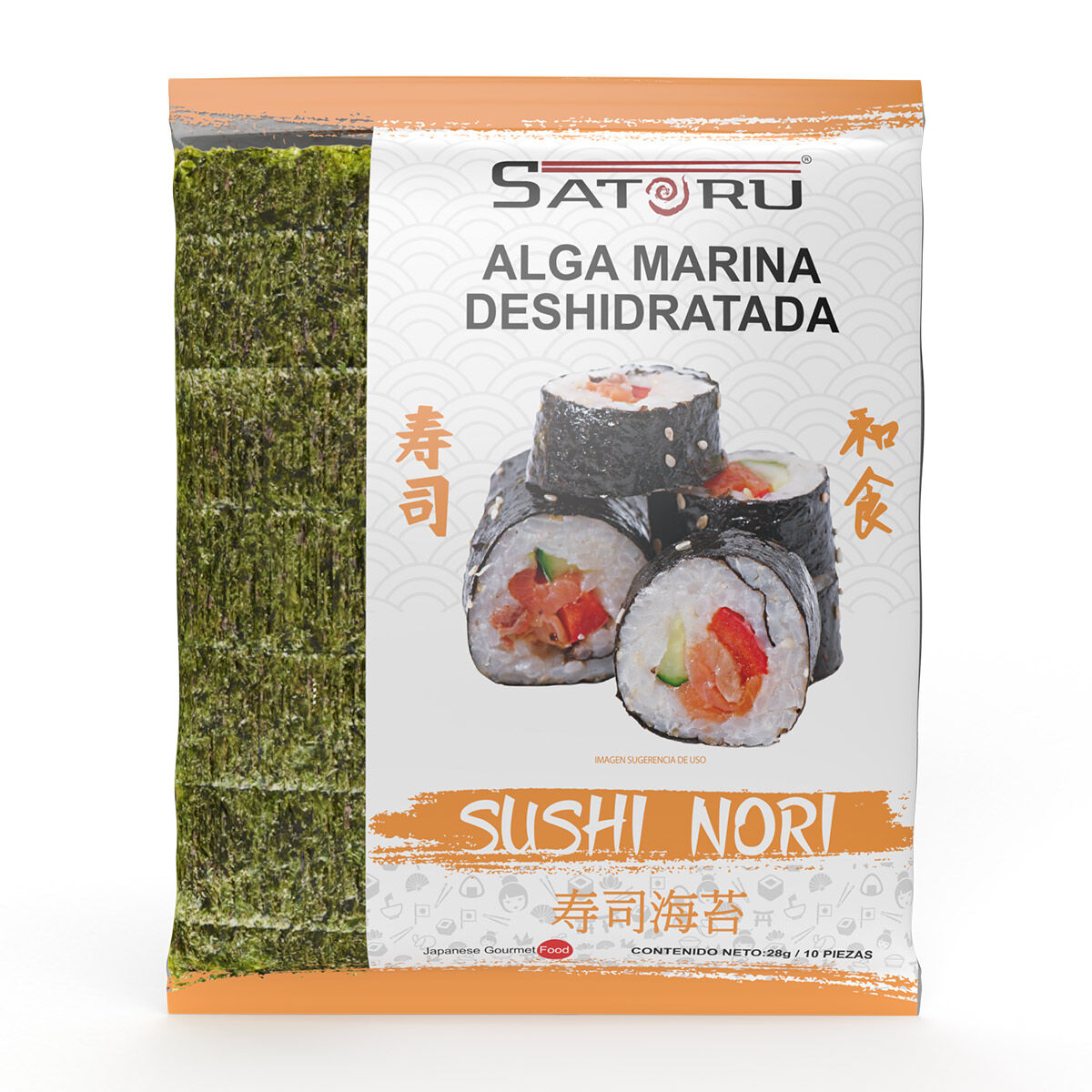Alga Nori Para Sushi Satoru 28 G