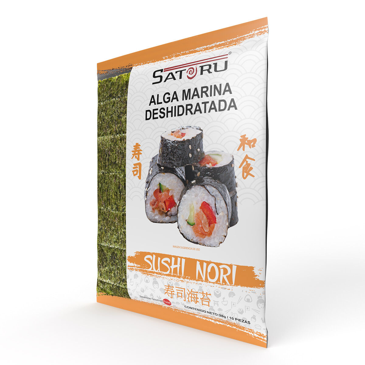 Alga Nori Para Sushi Satoru 28 G