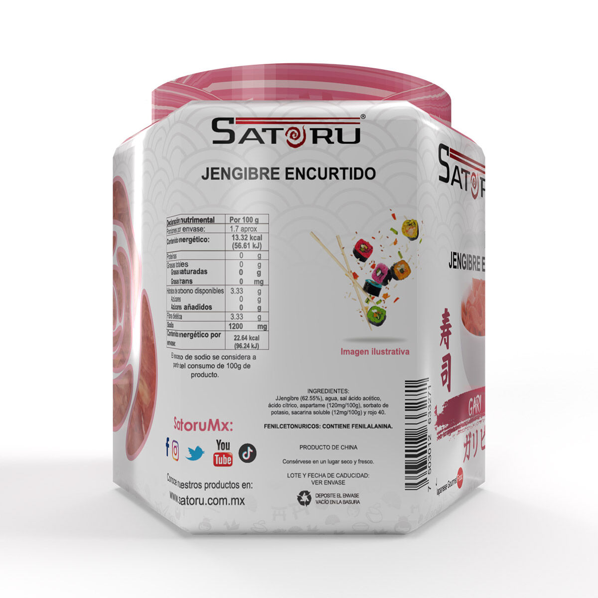 Jengibre Preparado Satoru 300.0 Gr