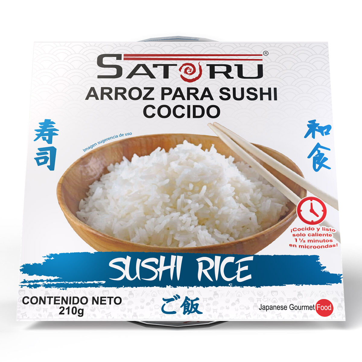 Arroz Instantaneo Sushi Satoru 210gr