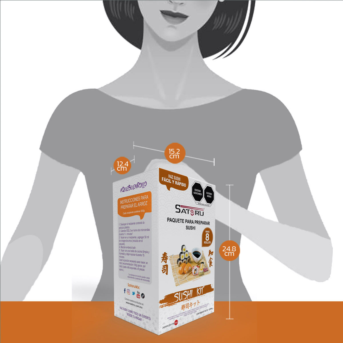 Sushi Kit Satoru 1 Paquete