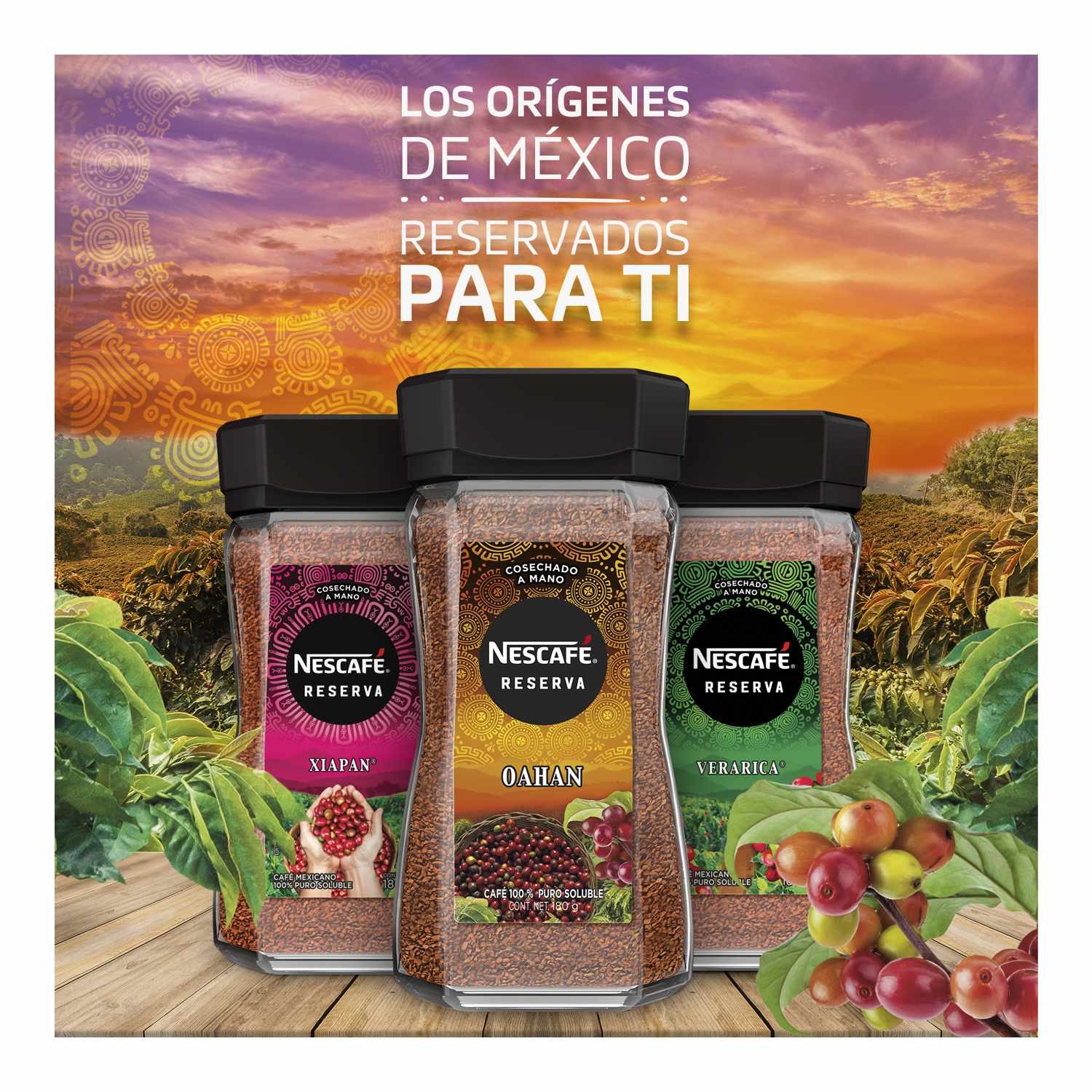 Café Soluble Nescafé Reserva Oahan Frasco 180g