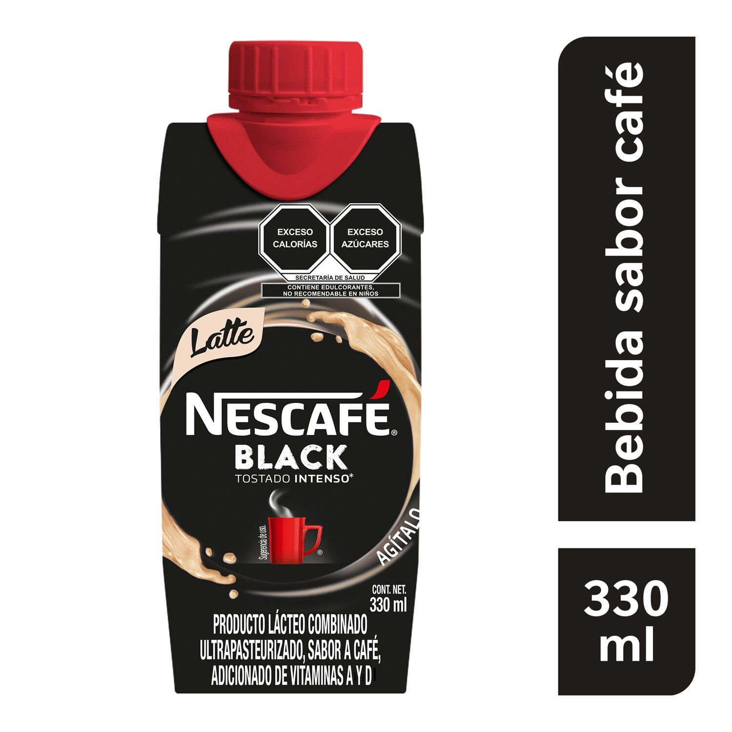 Producto Lácteo Combinado Nescafé Latte Black Café 330ml