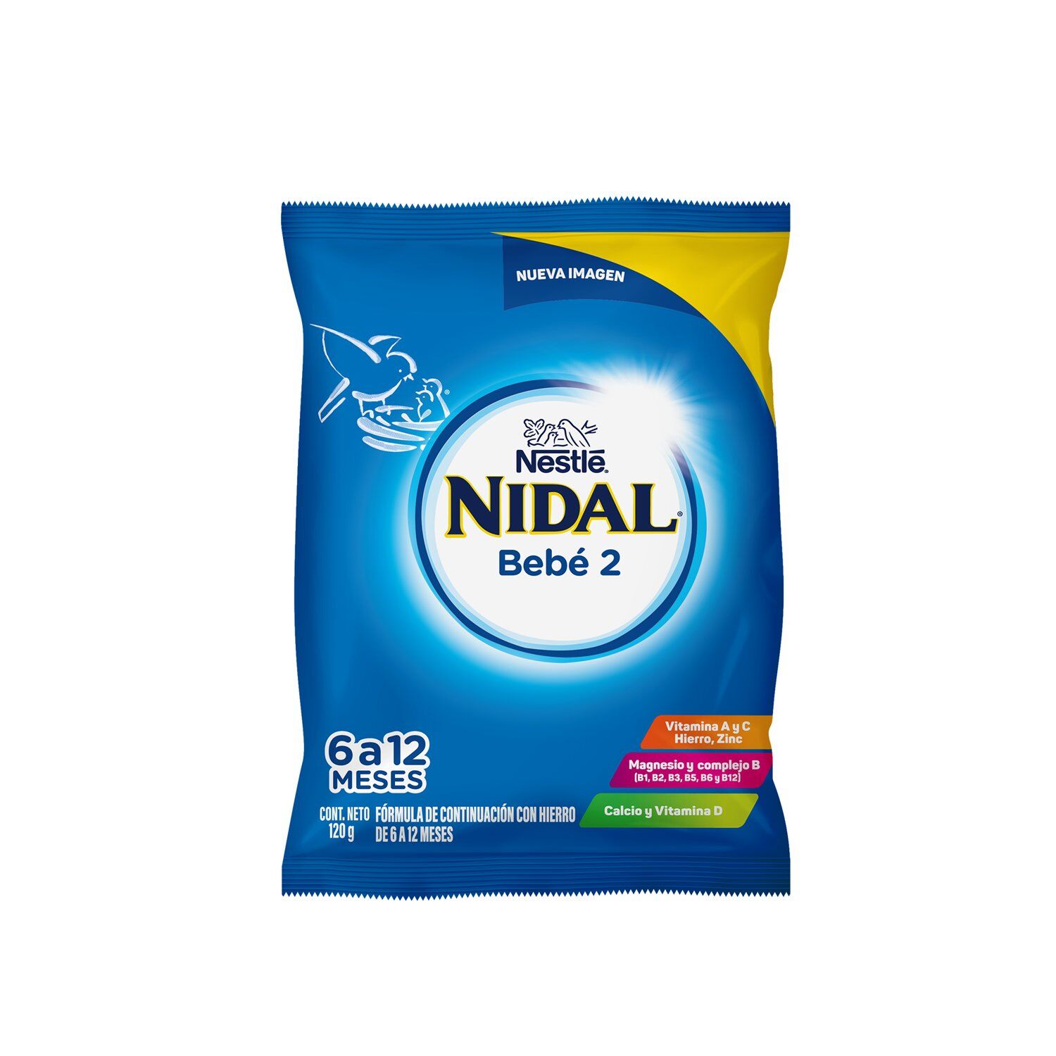 Formula Infantil 2 Bolsa Nidal 120.0 Gr