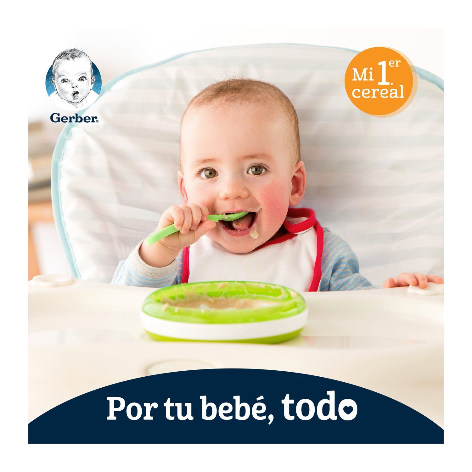 Cereal Infantil Gerber Para Lactantes Arroz 200g