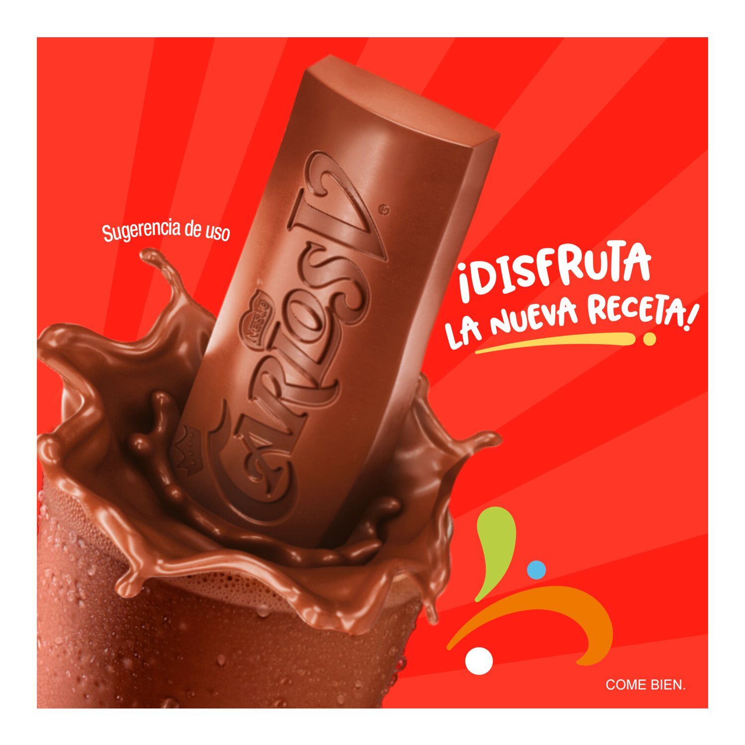 Chocolate Carlos V Nestle 345.0 Gr
