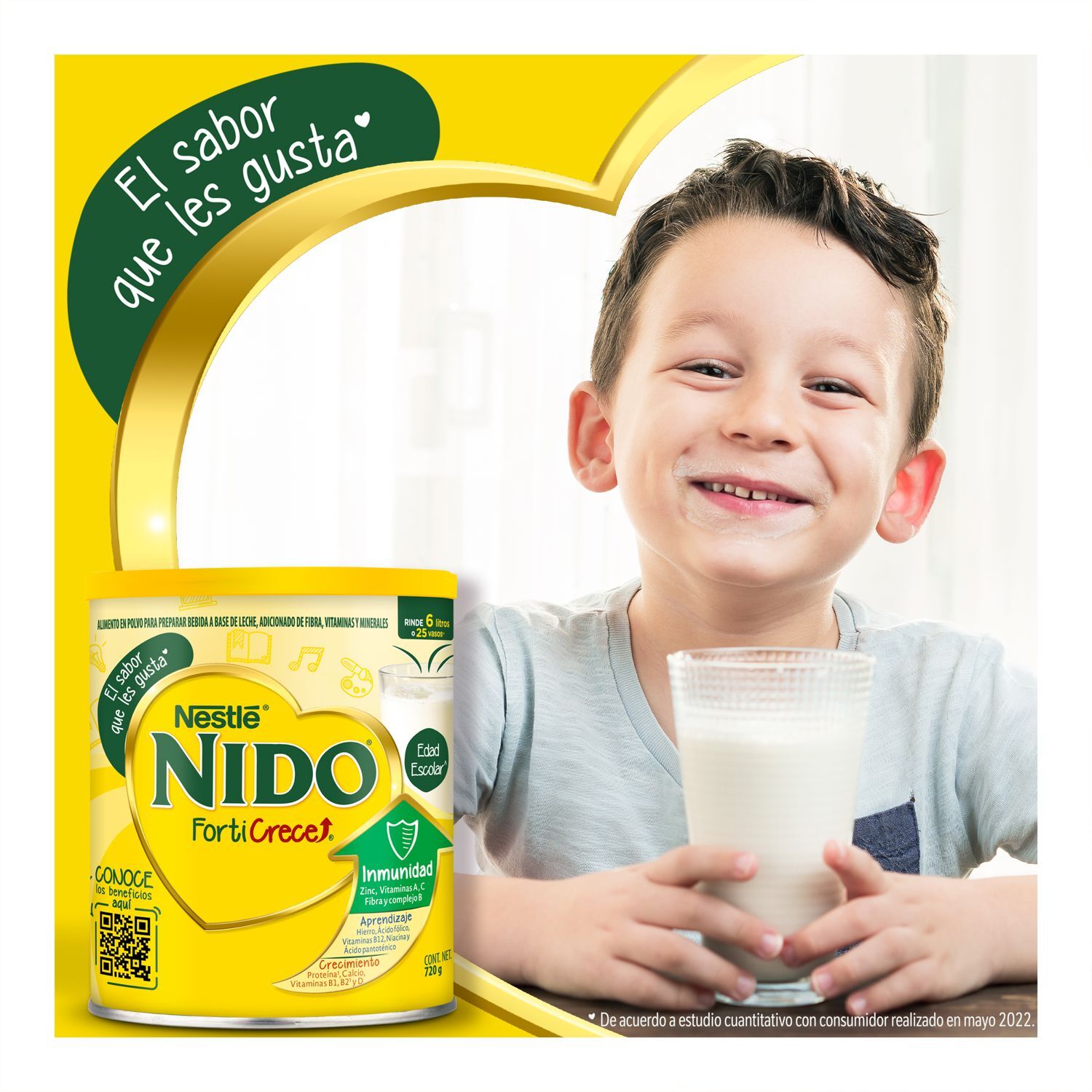 Alimento Lacteo Forticrece Nido 720.0 Gr