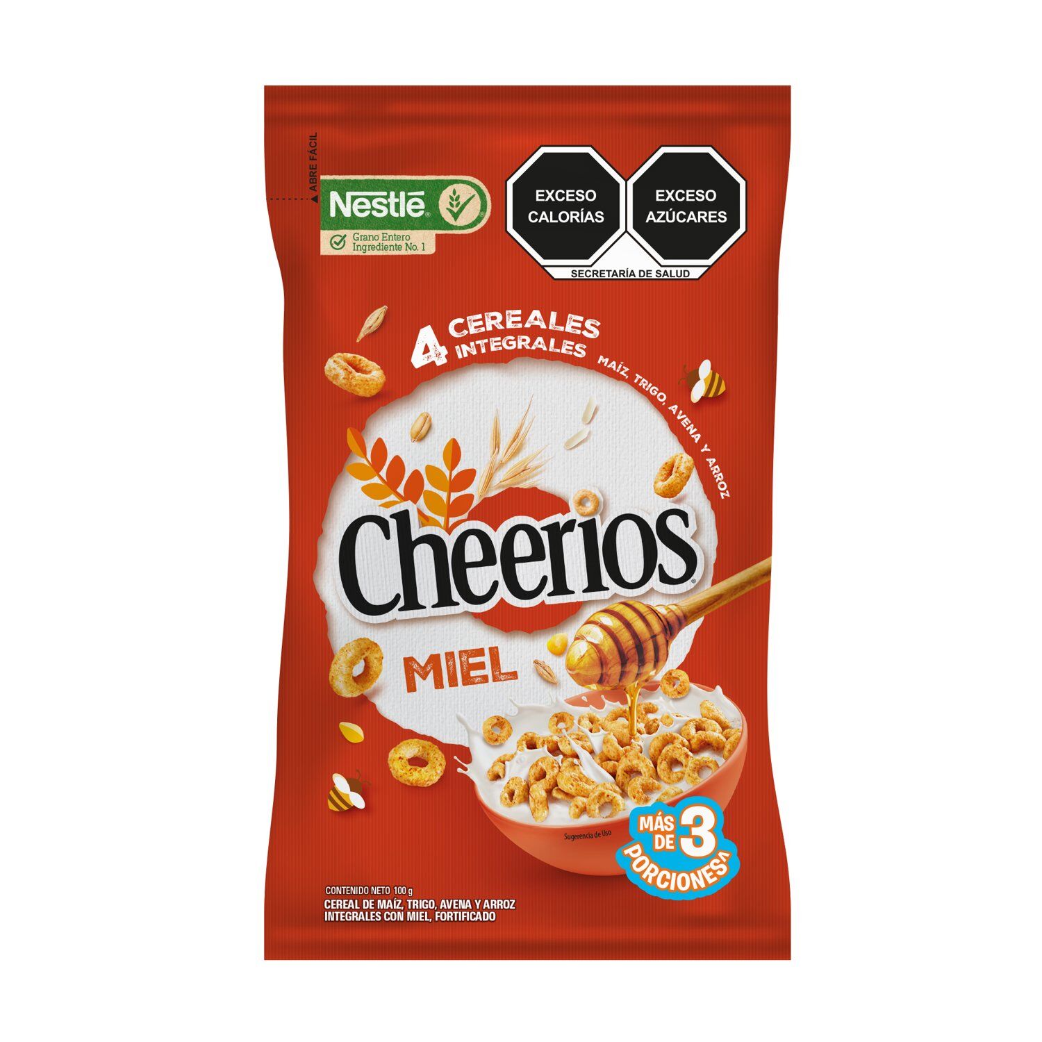 Cereal Cheerios Miel Nestle 100.0 Gr