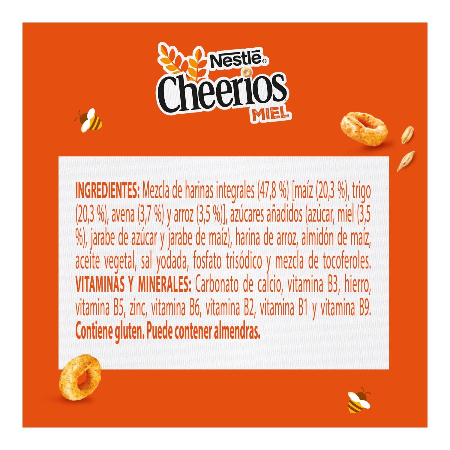 Cereal Cheerios Miel Nestle 100.0 Gr