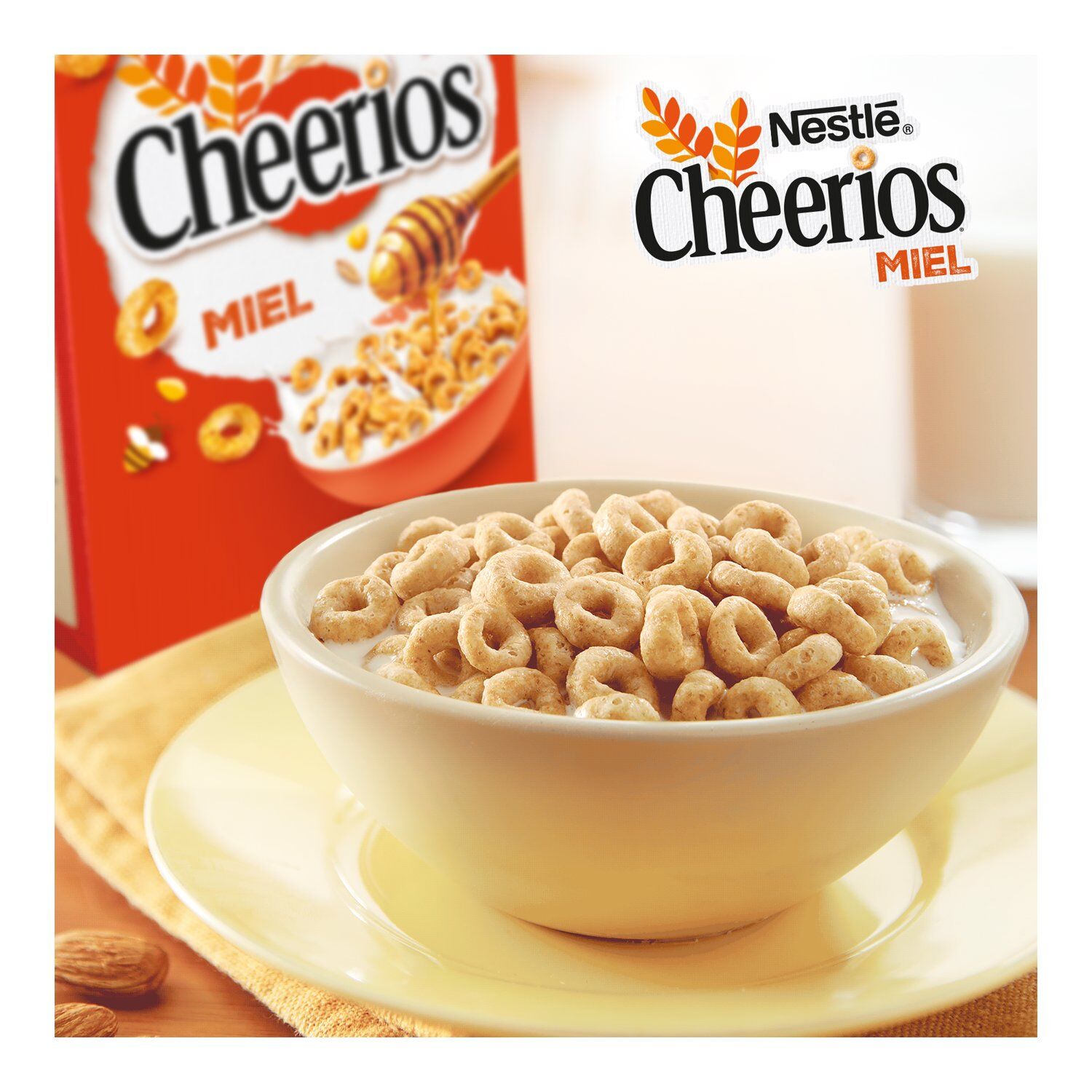Cereal Cheerios Miel Nestle 100.0 Gr