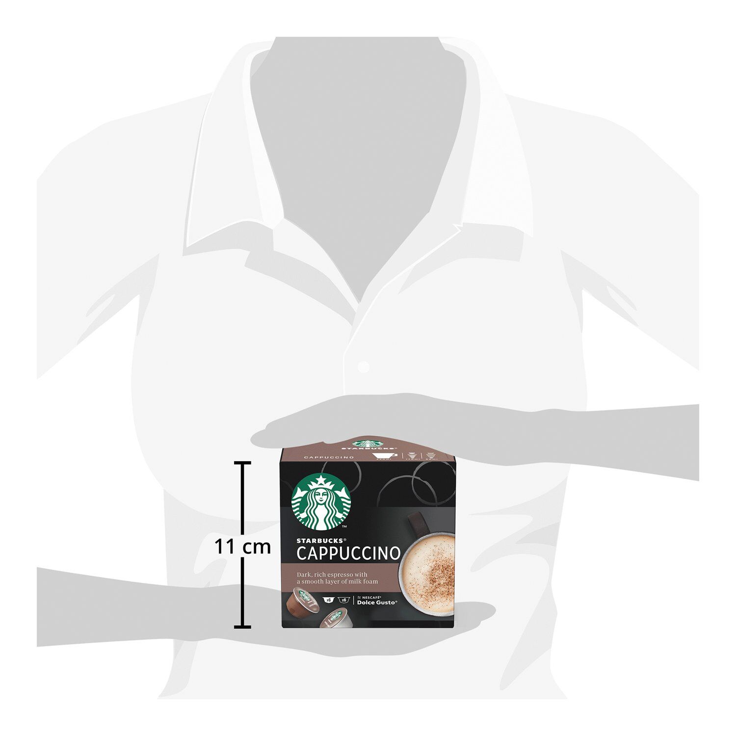 Cafe En Capsulas Capuccino Starbucks 12 0 Cap